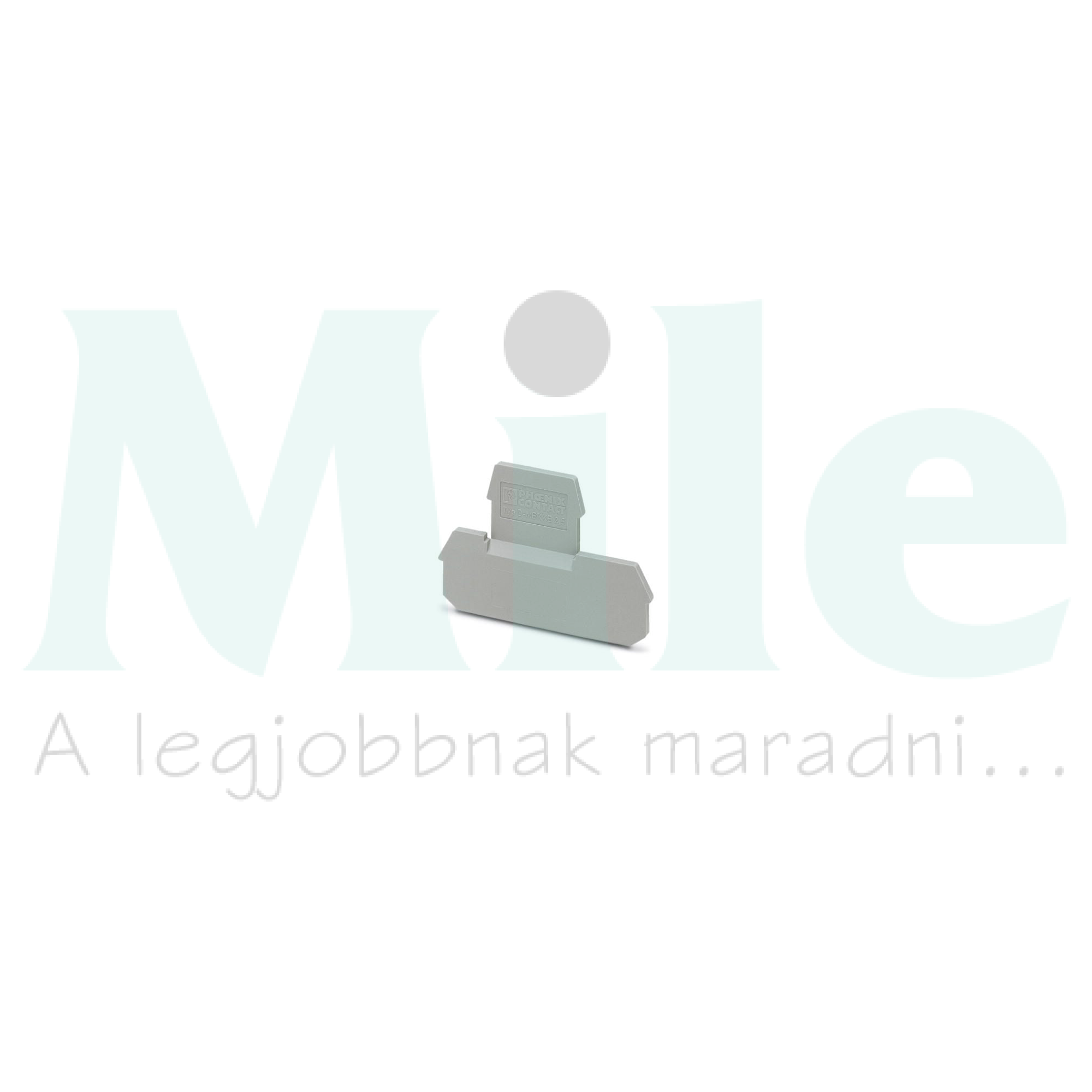 Sorkapocs véglap szürke 5mm-va D-MBKKB 2,5 PHOENIX CONTACT