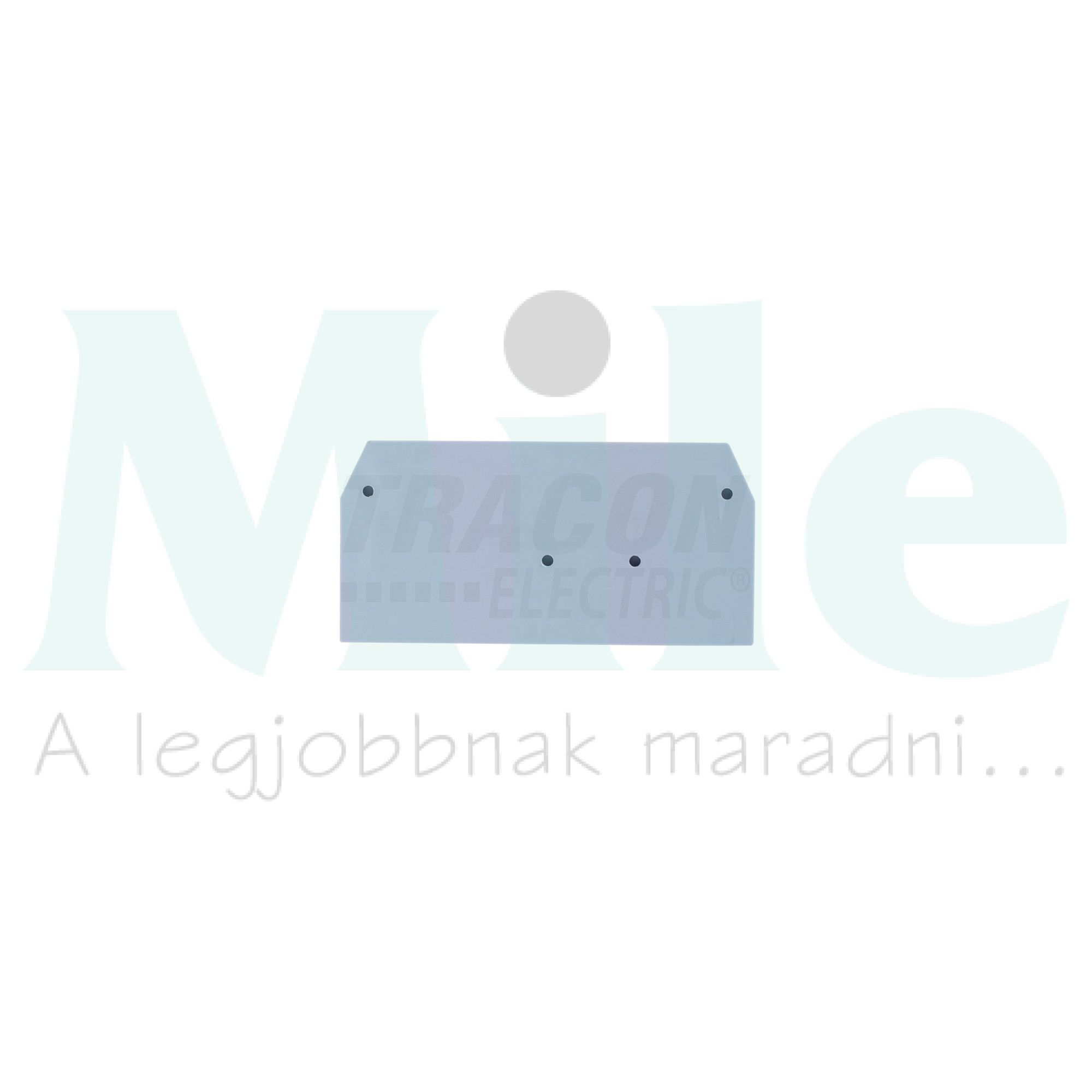 Sorkapocs véglap TSKC sorkapocshoz szürke TRACON