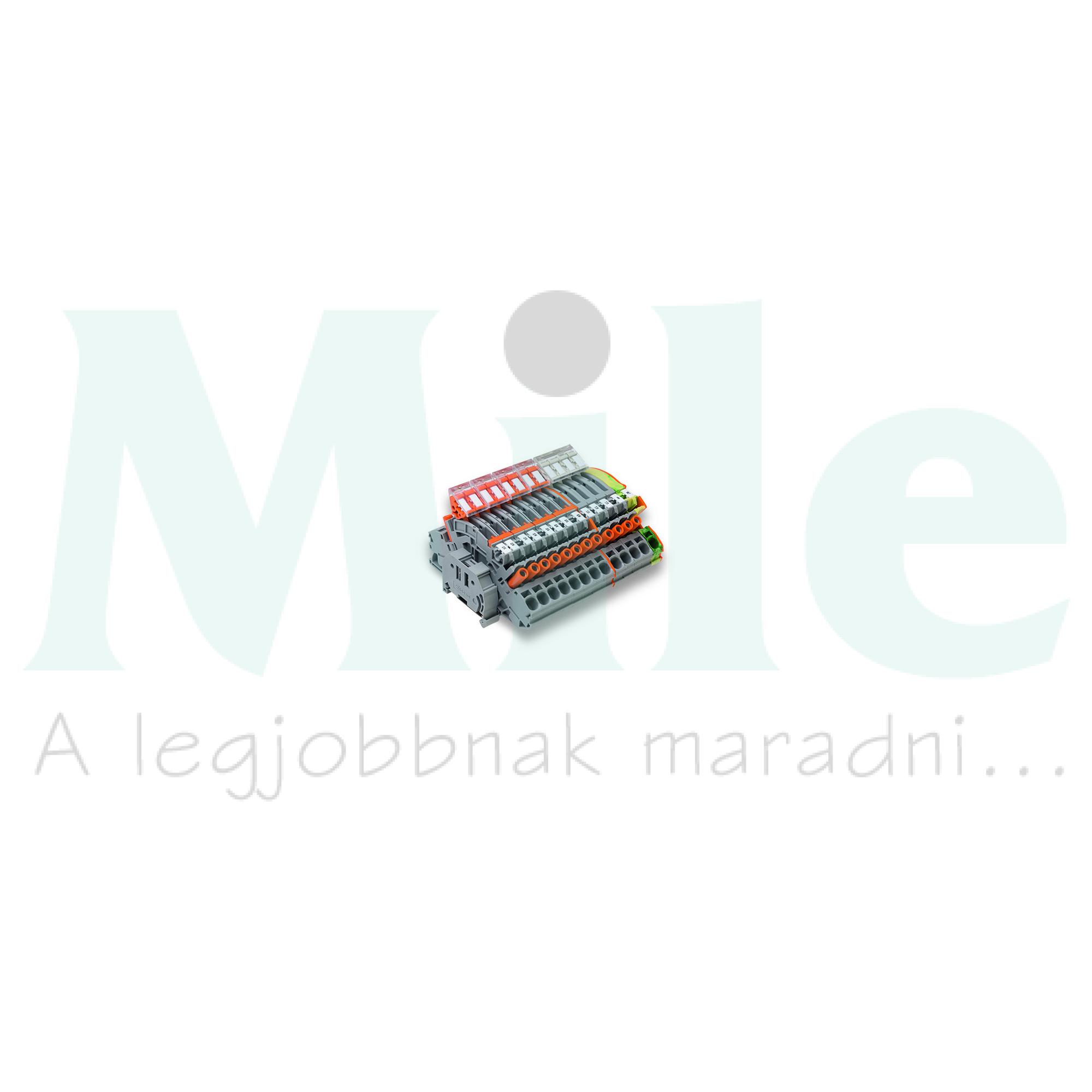 Sorkapocsblokk kompakt 6mm2-vezetőér WAGO