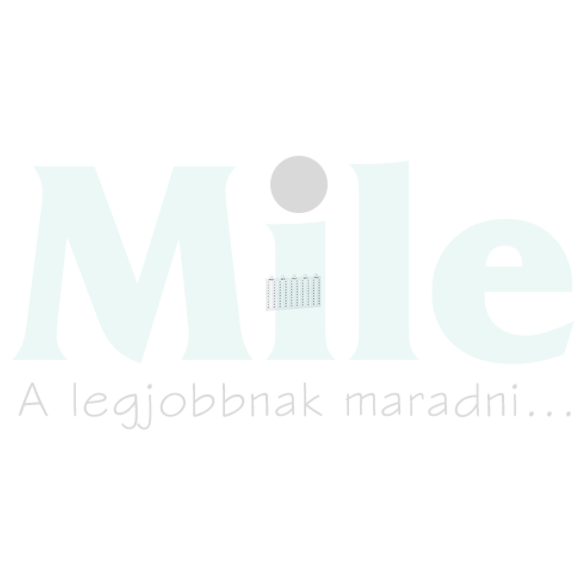 Sorkapocsjelölő 1-100 vízszintes fehér 5mm-modultáv Viking3 LEGRAND