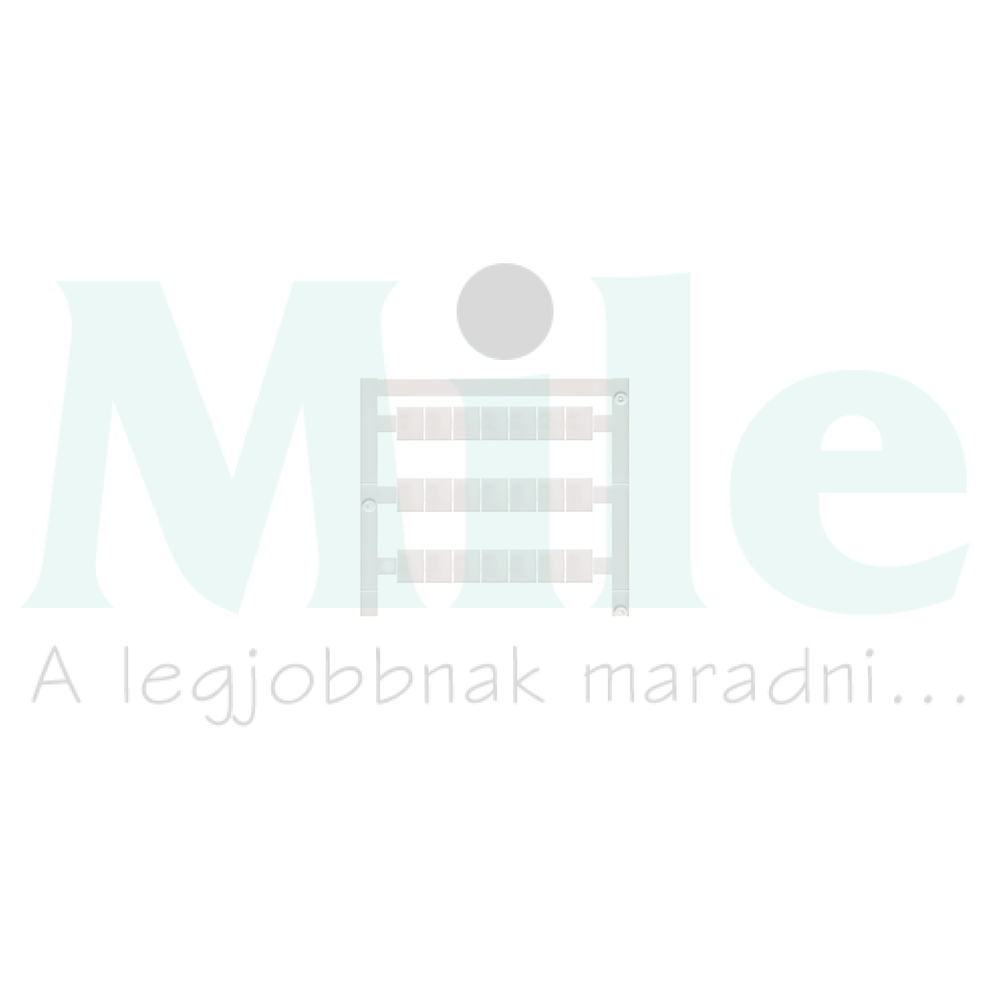 Sorkapocsjelölő lap feliratozható 10x8mm fehér 8mm-modultáv WS 10/8 PLUS MC NE WS Weidmüller