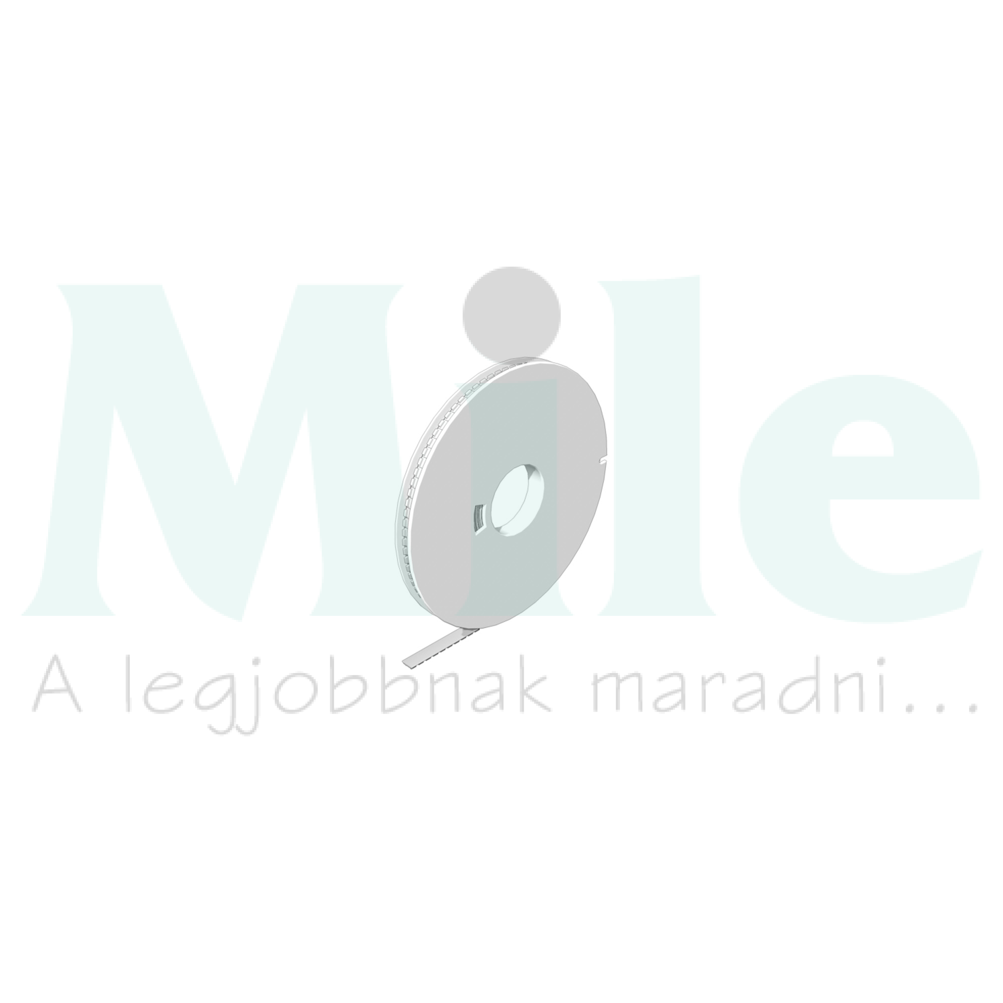 Sorkapocsjelölő tekercs feliratozható 8x5mm 800szám/tekercs fehér WS 8/5 MM WS Weidmüller