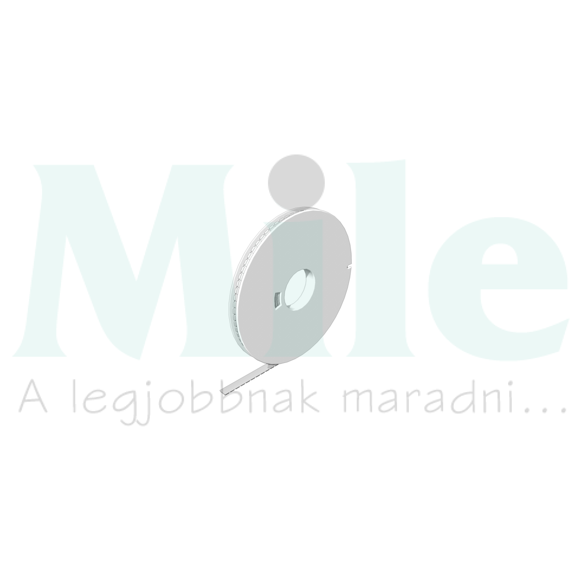 Sorkapocsjelölő tekercs feliratozható 8x6mm 600szám/tekercs fehér WS 8/6MM WS Weidmüller