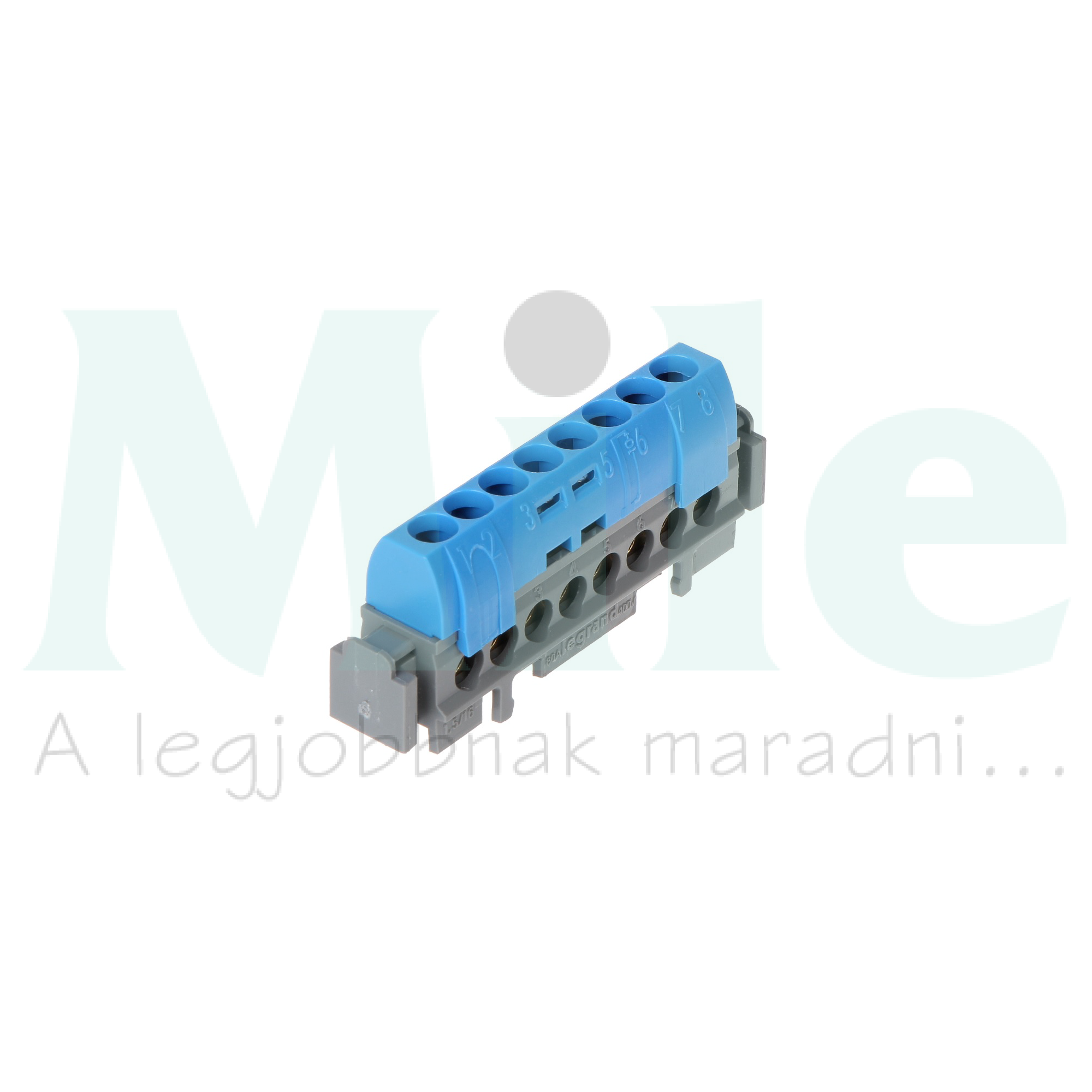 Sorkapocssín N szigetelt 8x1,5-16mm2 kék 80A réz kezeletlen Lexic LEGRAND