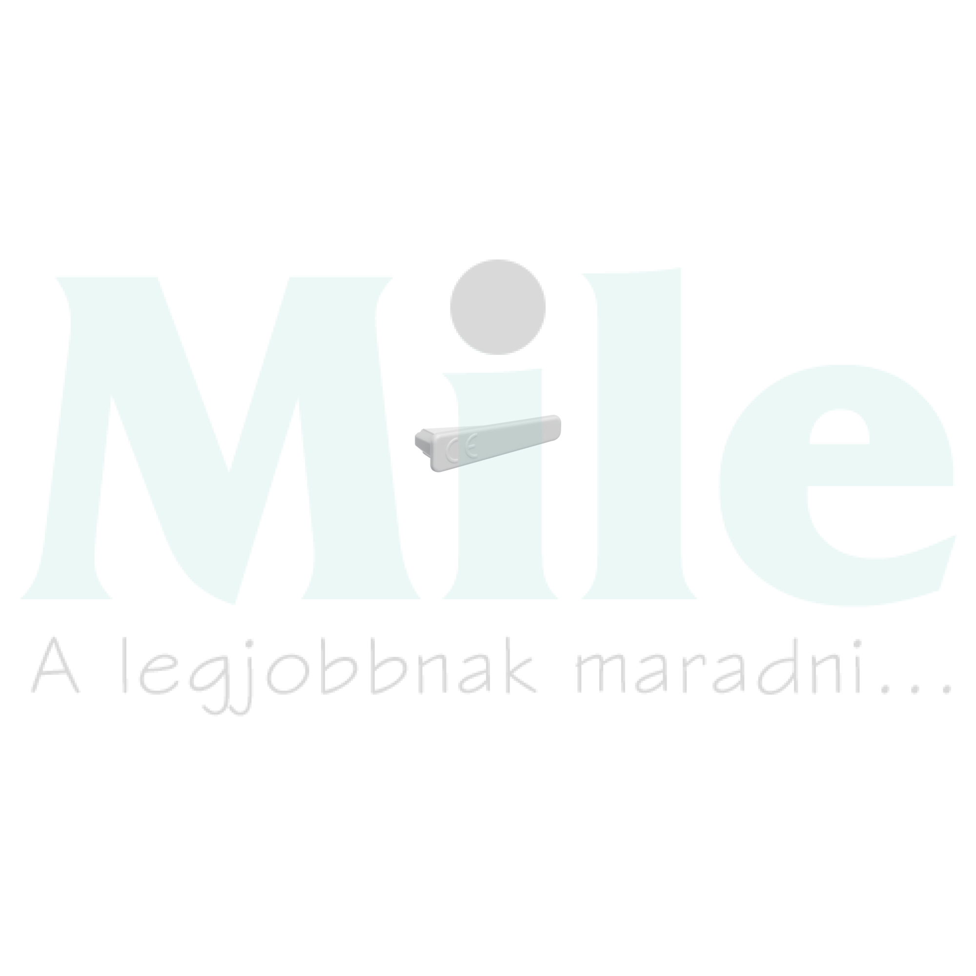 Sorolósín végzáró 1P fésűs sínhez KZN Hager