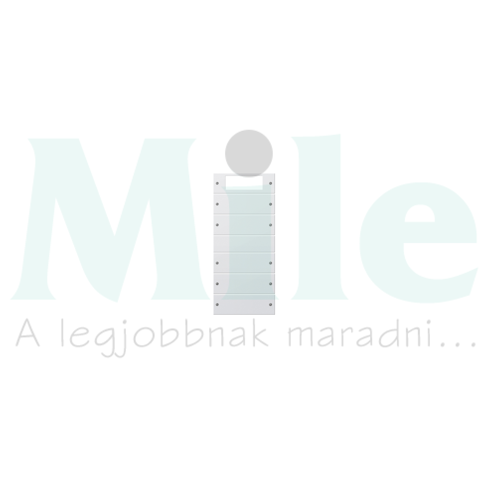 ST55 KNX érintőfedlap (2+3)pár=10gomb/2modul +termosztát fehér GIRA