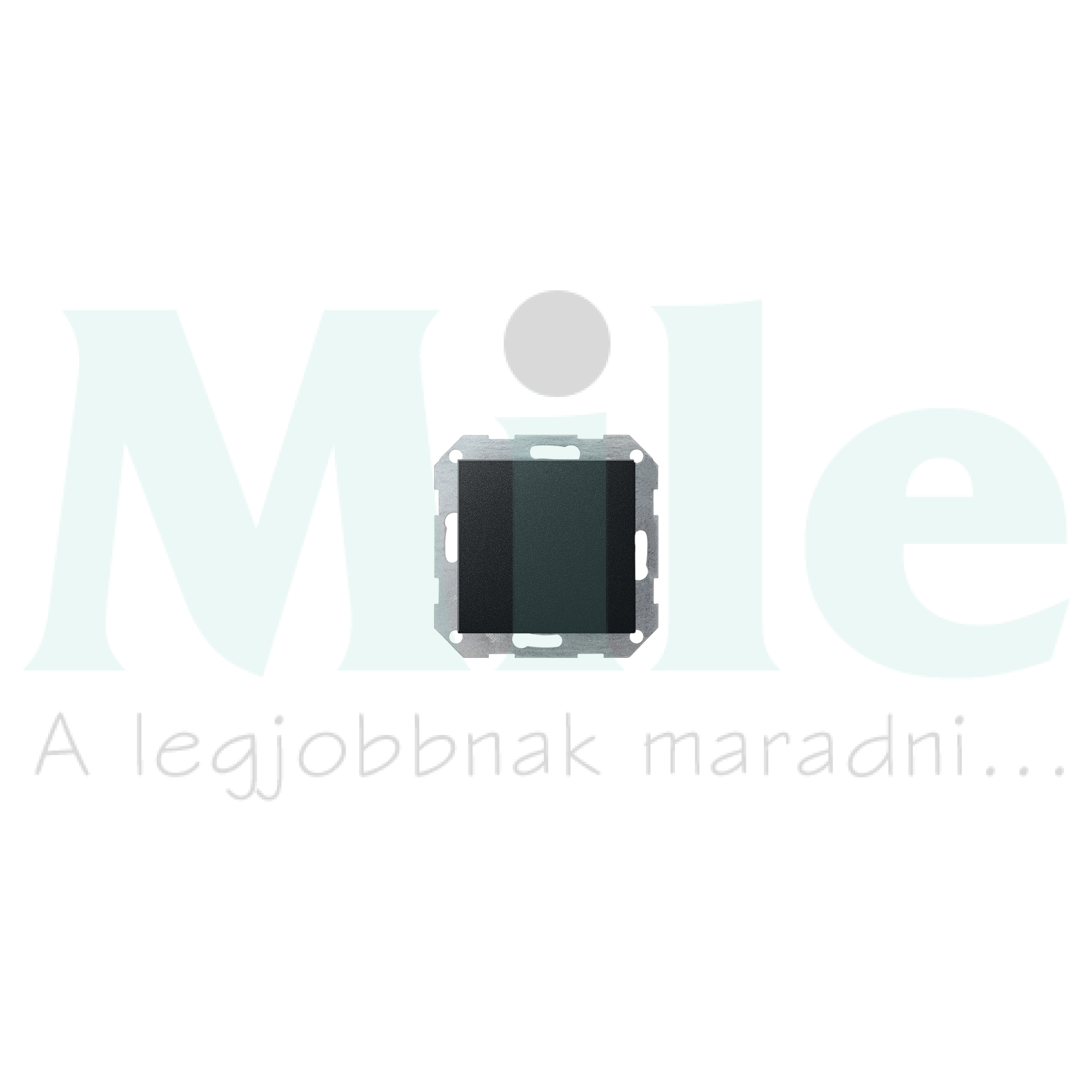 ST55 KNX hőérzékelő hőmérsékletérzékelő süllyesztett fekete IP20 GIRA