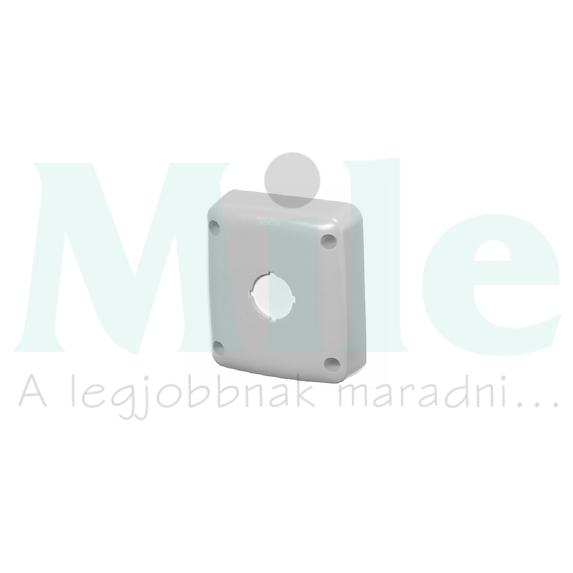 System vízmentes fedél d22mm nyomógomb/jelzőberendezés 1-poz. műanyag 22.5mm-átmérő 48PT GEWISS