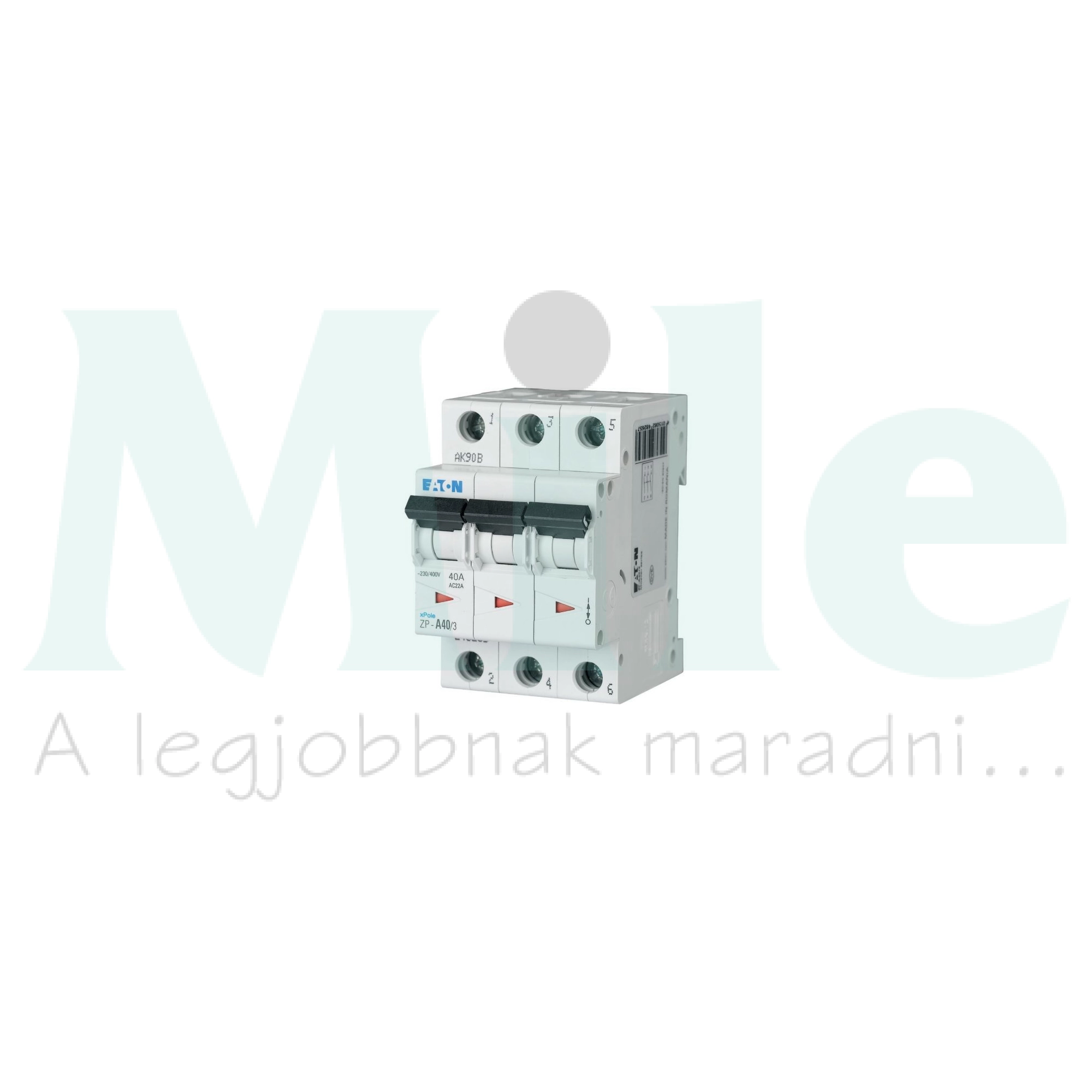 Szakaszolókapcsoló sorolható ZP-A40/3 EATON