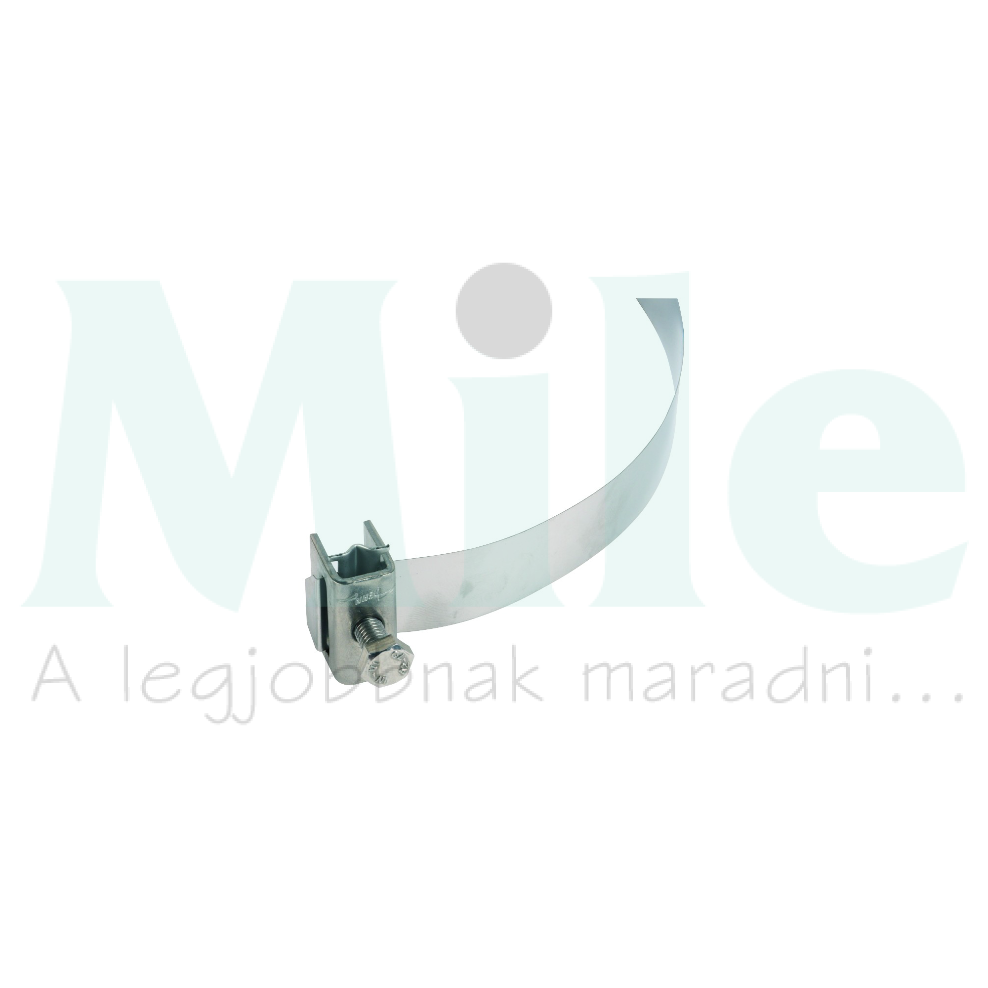 Bilincs DEHNiso acélszalag feszítővel 50.0-300.0mm kezeletlen BRS SPB25 50.300 V2A DEHN