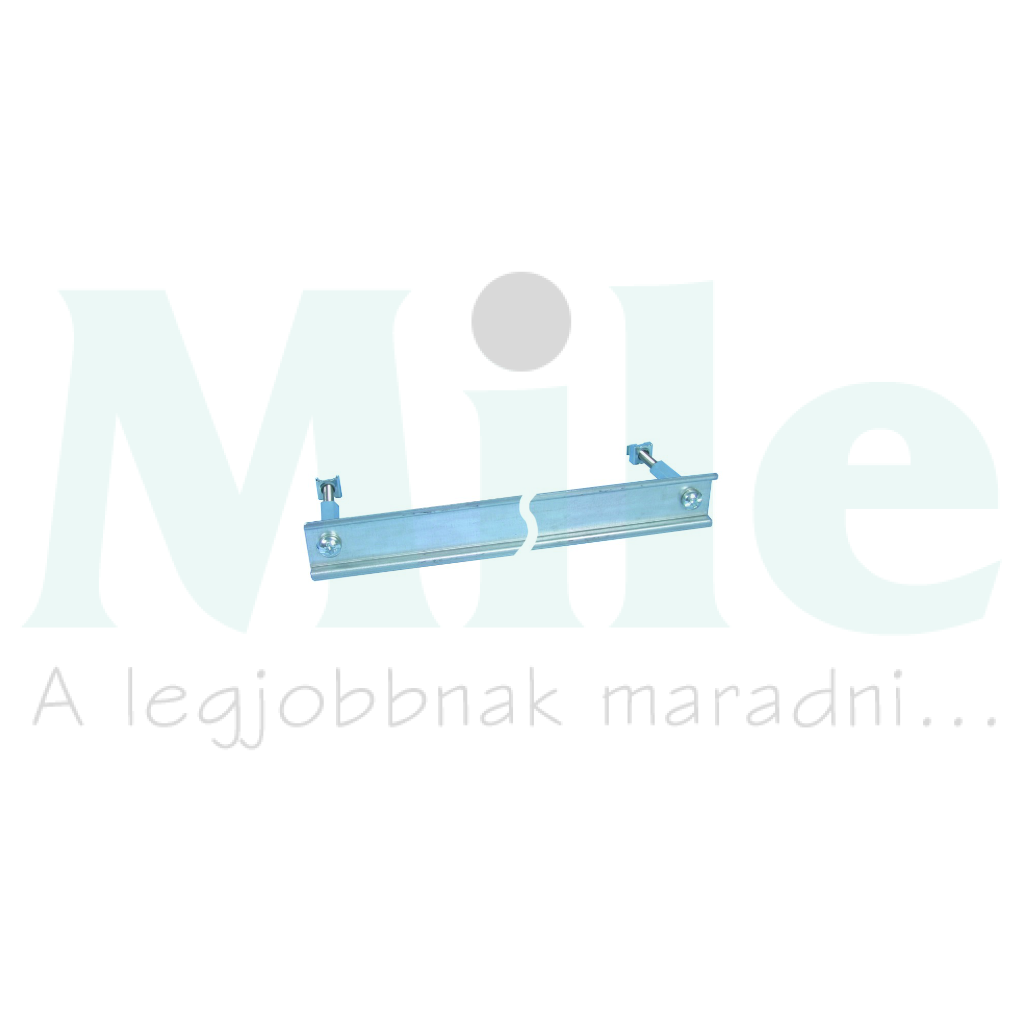 Szerelőkészlet DIN sínnel és tőcsavarokkal rögzítések MS DPA DEHN