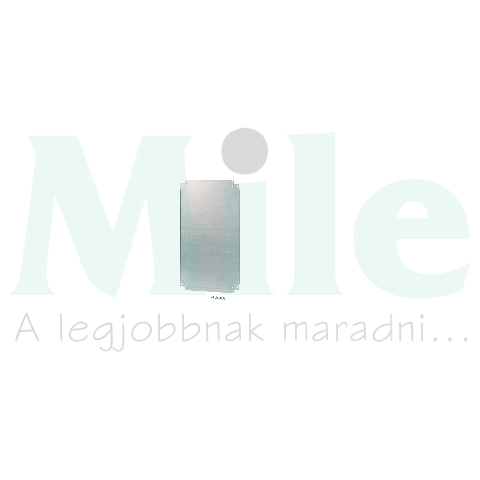 Szerelőlap 2részes acél 493mm x 480mm galvanizált Orion Plus Hager