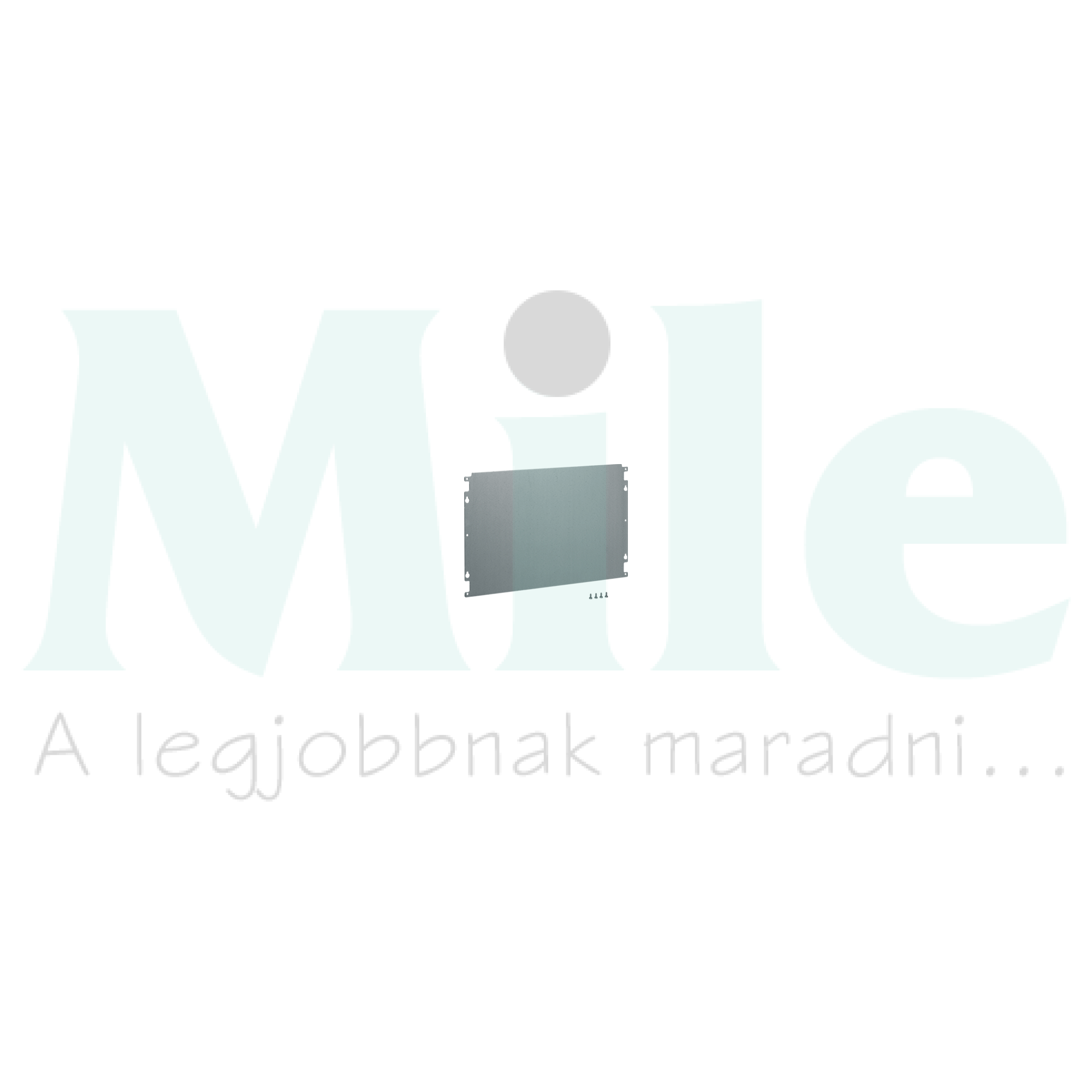 Szerelőlap acél 290mm x 434mm galvanizált Vega D Hager