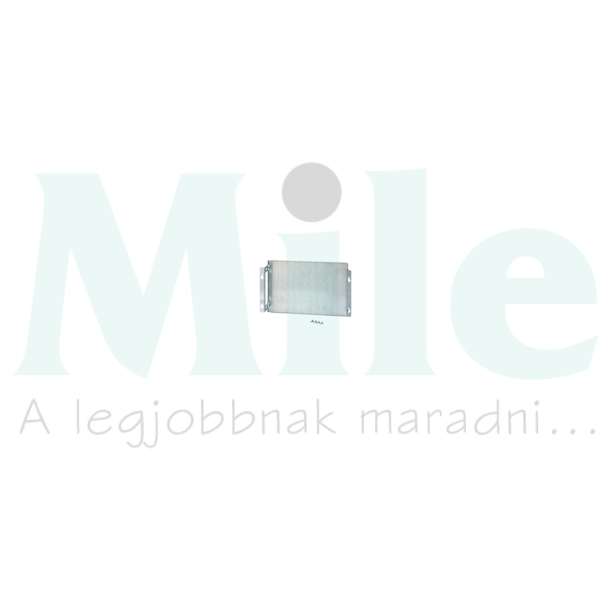 Szerelőlap acél 400mm x 600mm galvanizált Orion Plus Hager