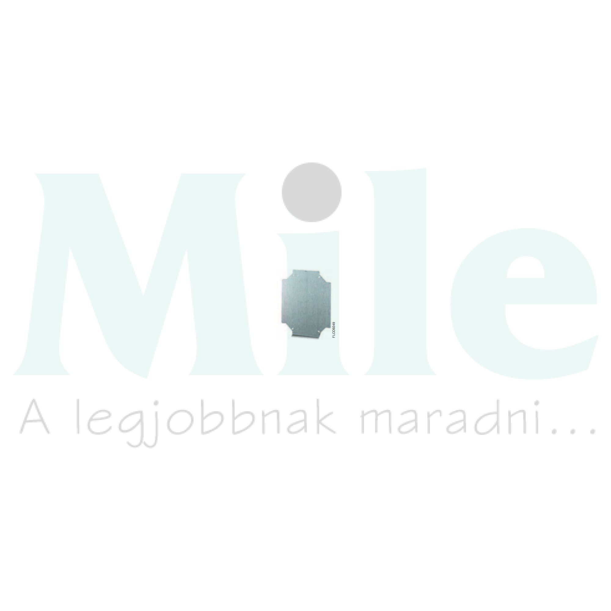 Szerelőlap alumínium 275mm-ma 220mm-sz kezeletlen ABB