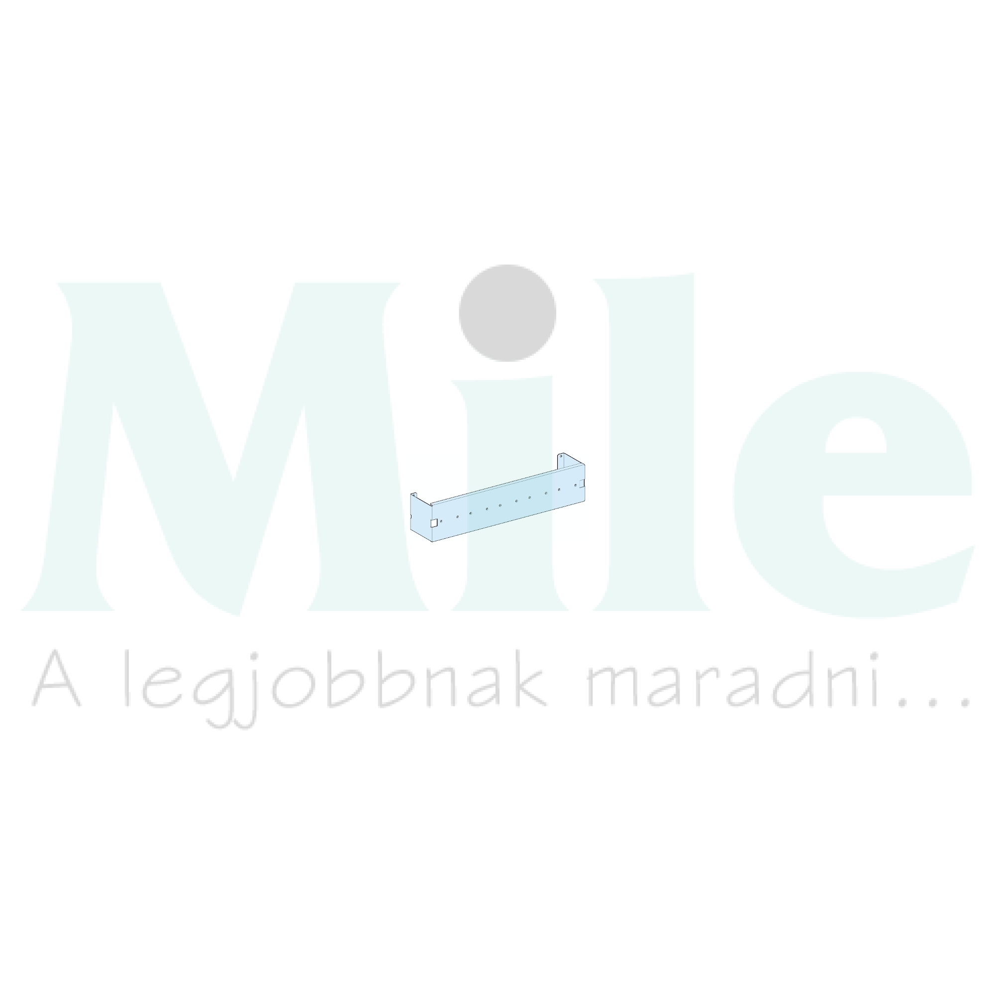 Szerelőlap függőleges ISFT100-hoz acél 300mm-ma 600mm-sz Prisma G Schneider