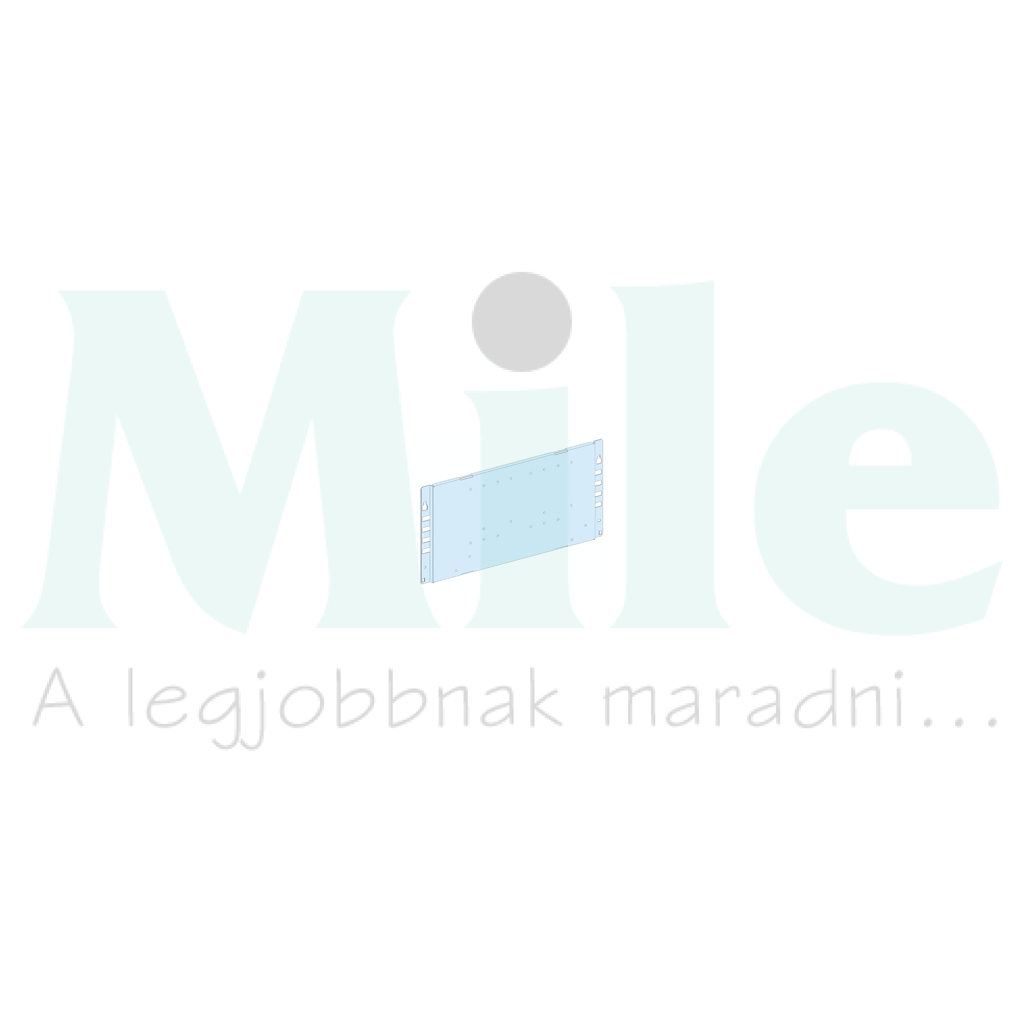 Szerelőlap forgató hajtásos NS-INS250-hez acél 200mm-ma 600mm-sz Prisma G Schneider