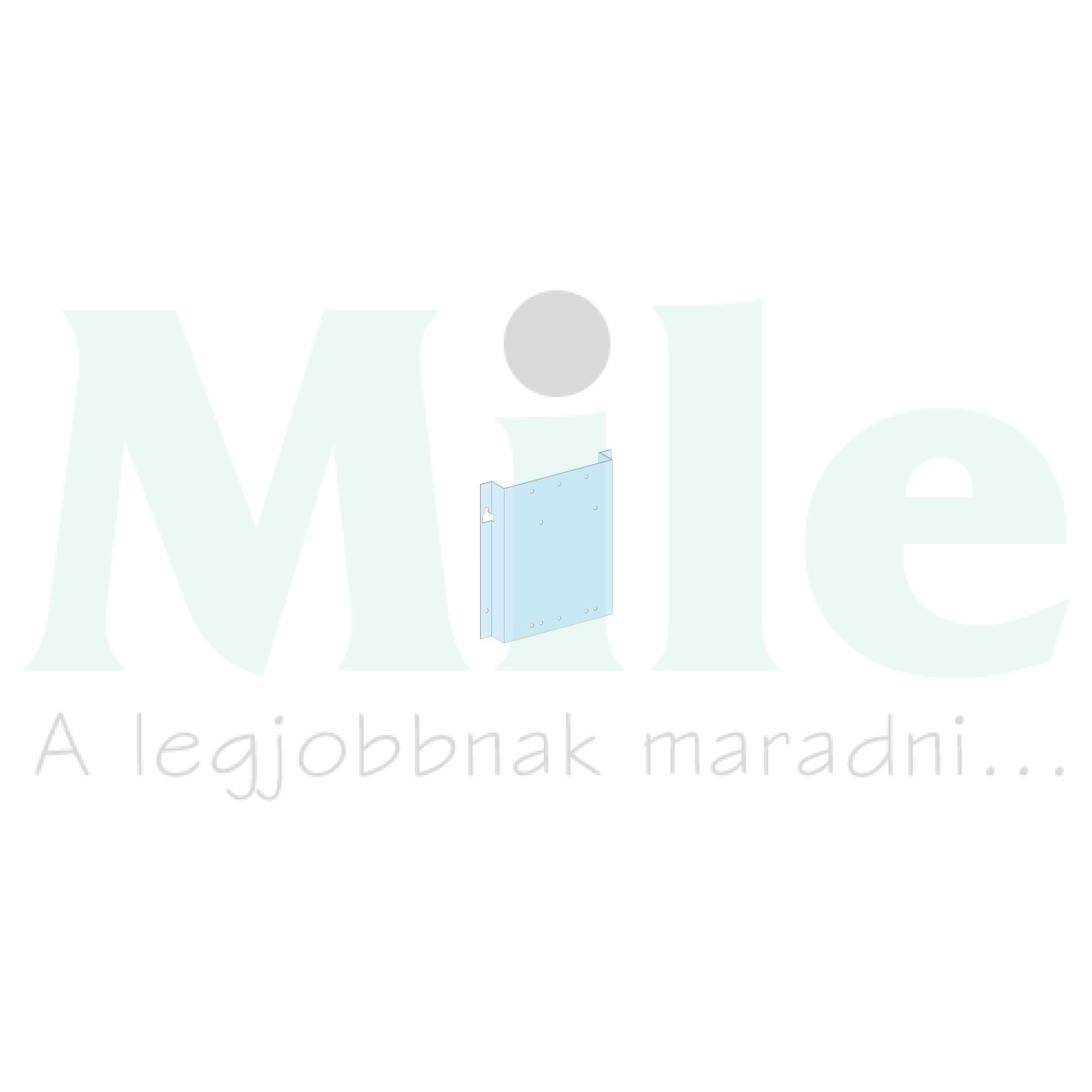 Szerelőlap NS630-hoz acél 350mm-ma 300mm-sz Prisma G Schneider