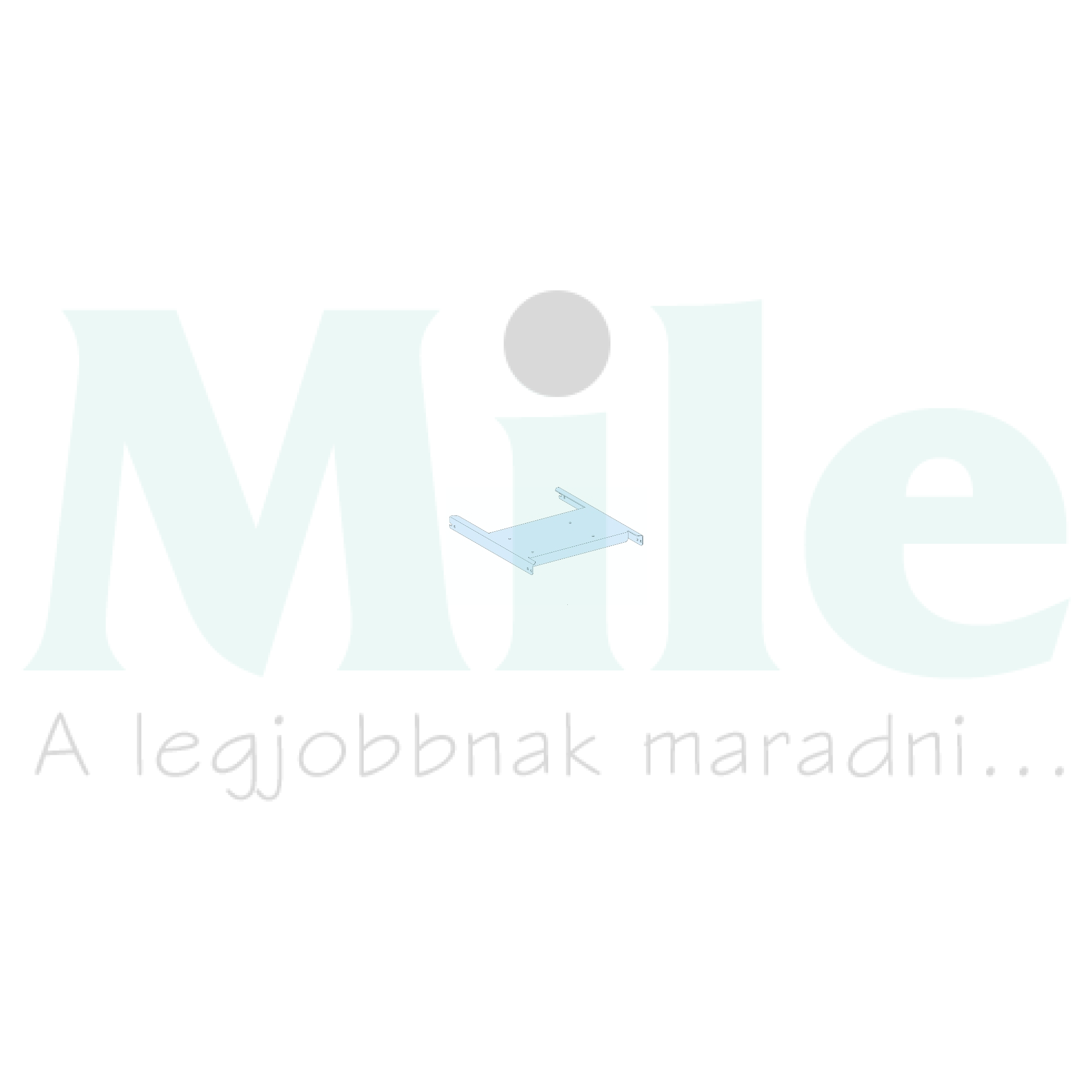 Szerelőlemez függőleges kocsizható 3P NS1600-NT-hez acél 30mm-ma 400mm-sz Prisma P Schneider