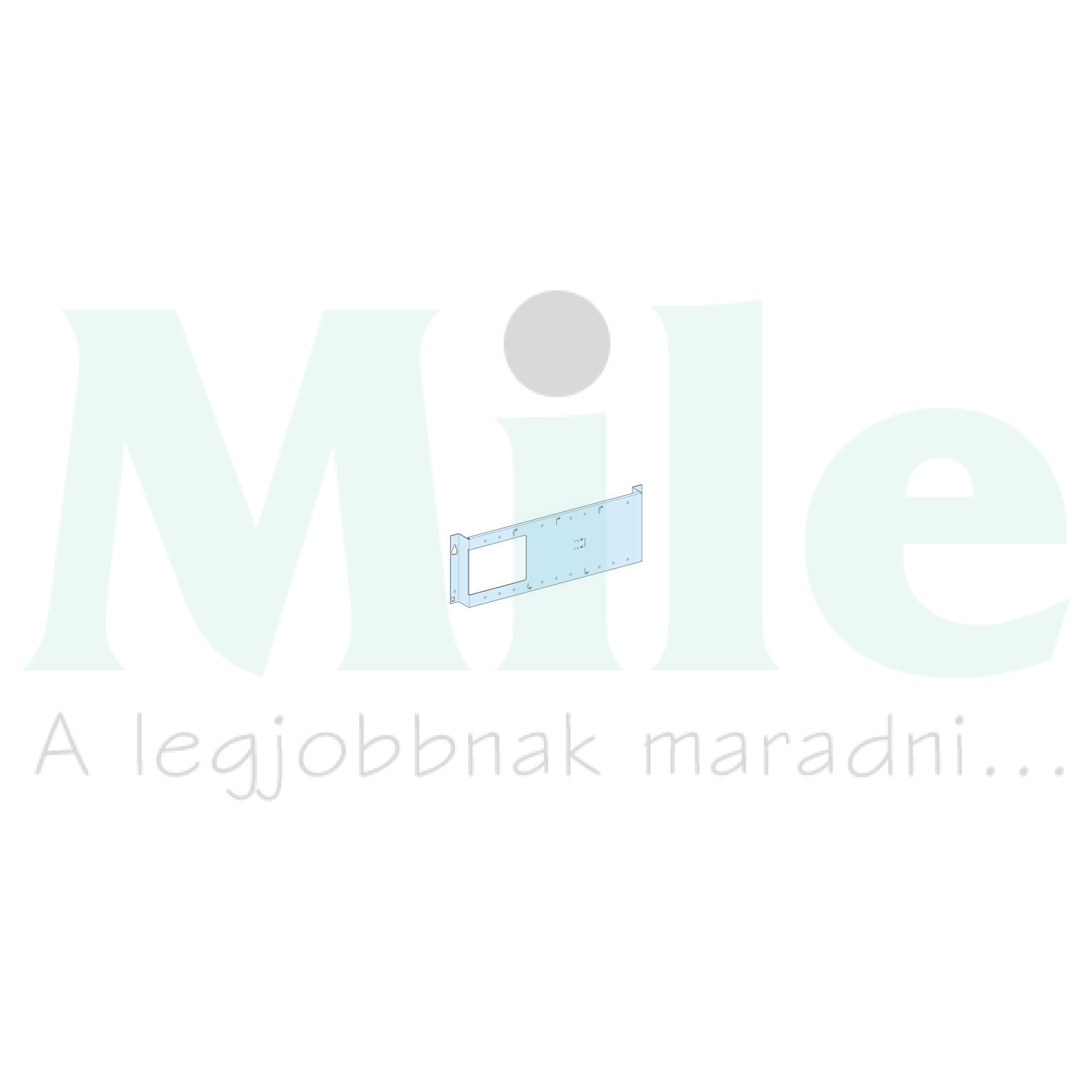 Szerelőlap NS250-hez acél 150mm-ma 600mm-sz Prisma G Schneider