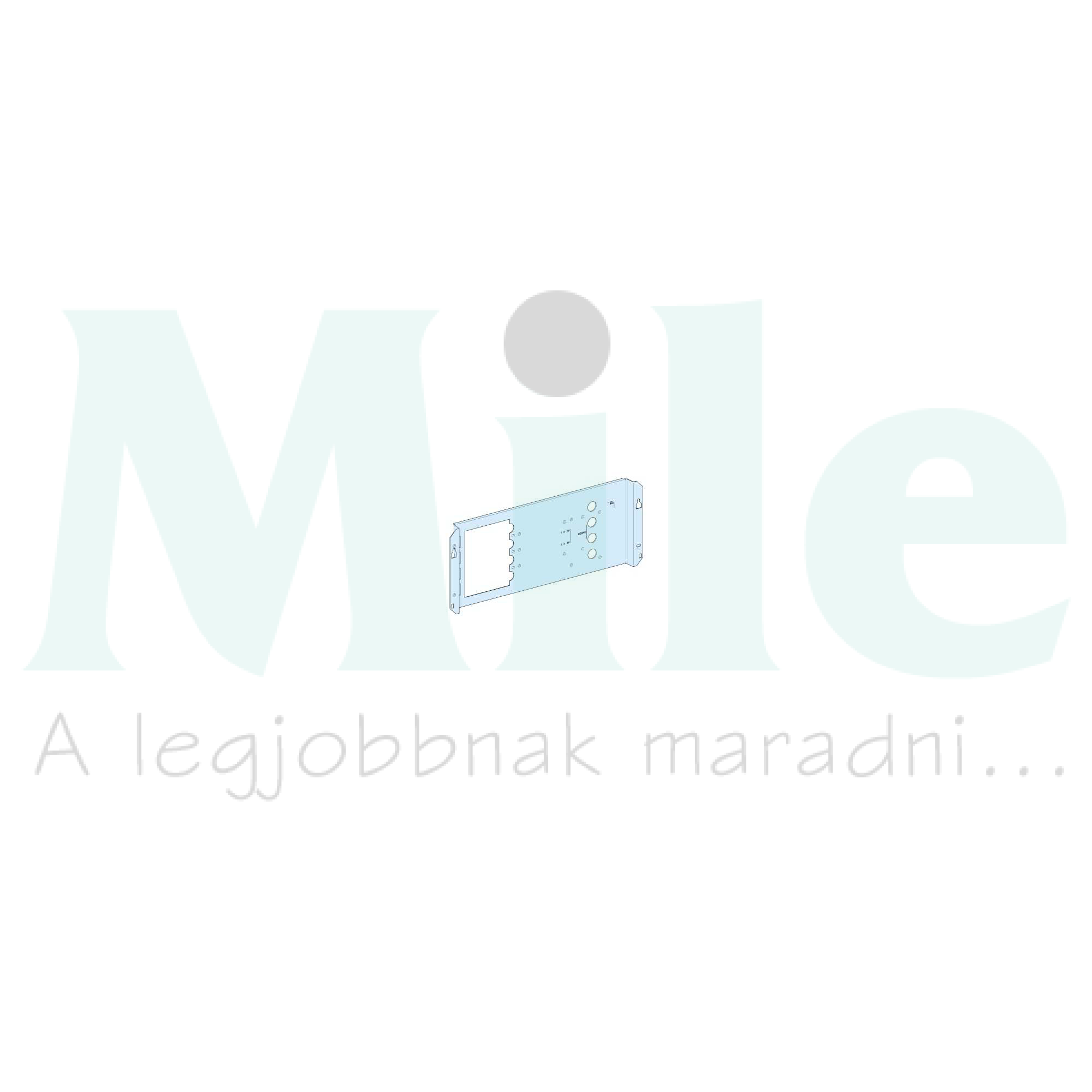 Szerelőlap NS-INS250-hez acél 150mm-ma 600mm-sz Prisma G Schneider