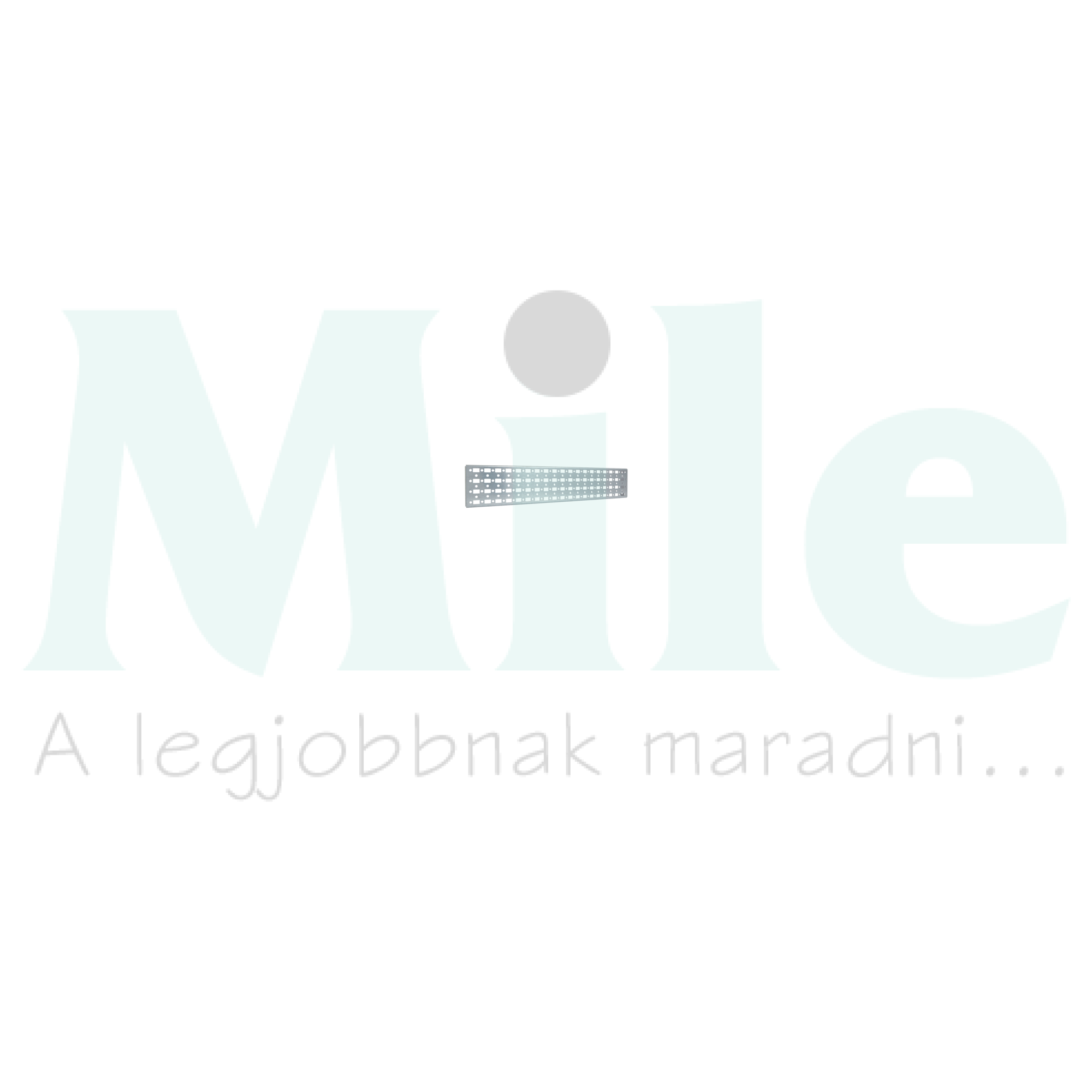 Szerelősín galvanizált acél 530mmx 40mm Venezia Hager