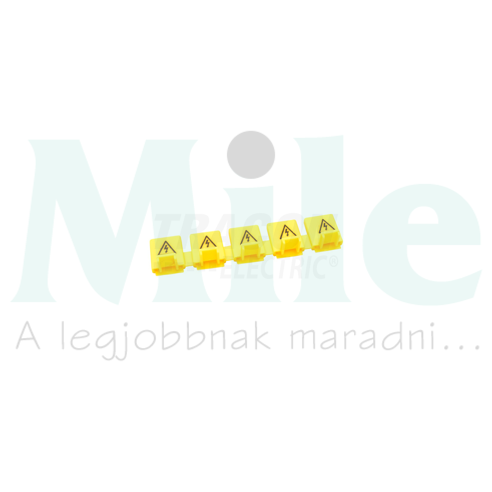 Szigetelő védősapka csapos sorolósínhez (5db) TRACON