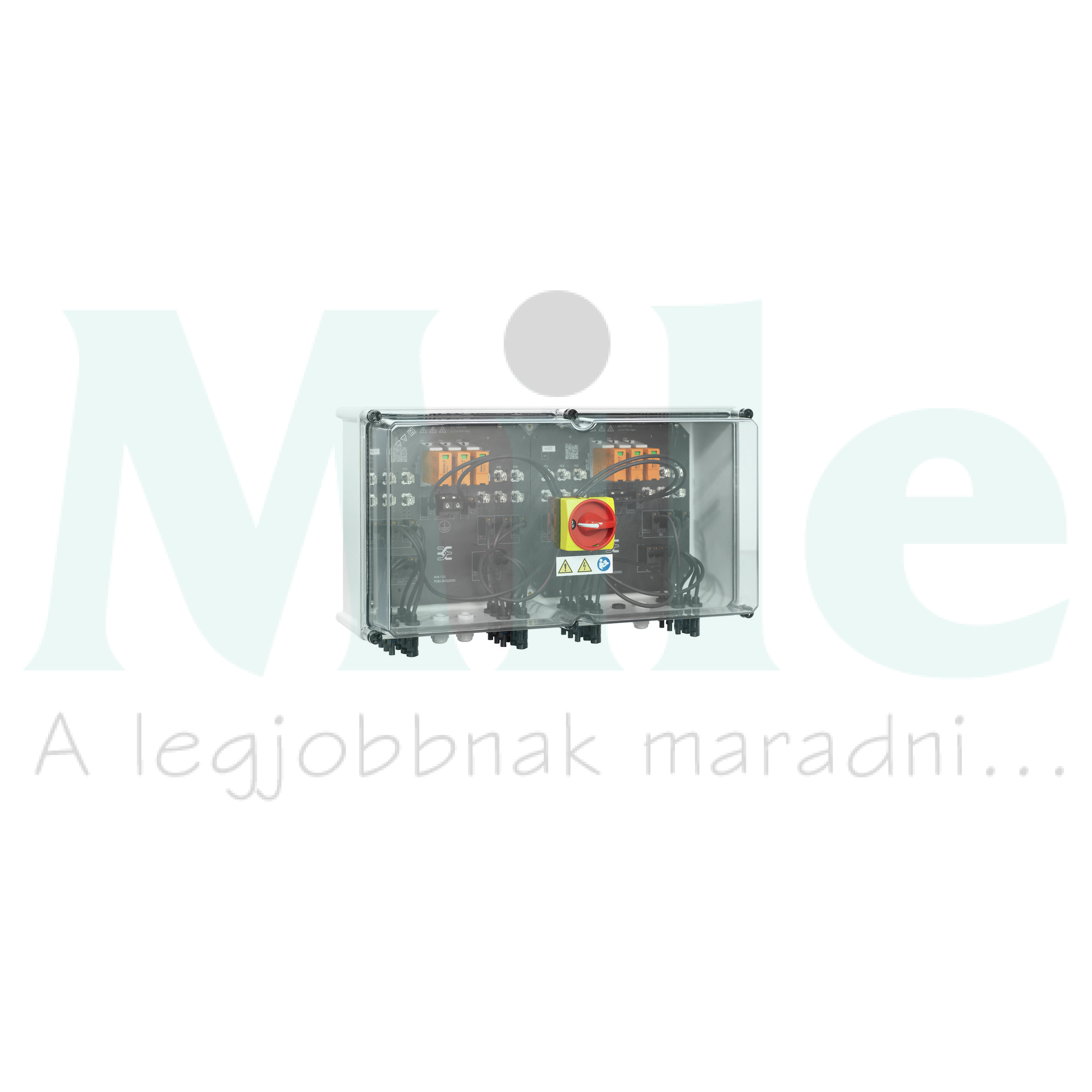 Szolár DC elosztó komplett 1kV 2MPP I+II-túlfesz 6x2-b.alj kapcs. 6x2-MC IP65 PVN1M2I6S0F3V1O1TX