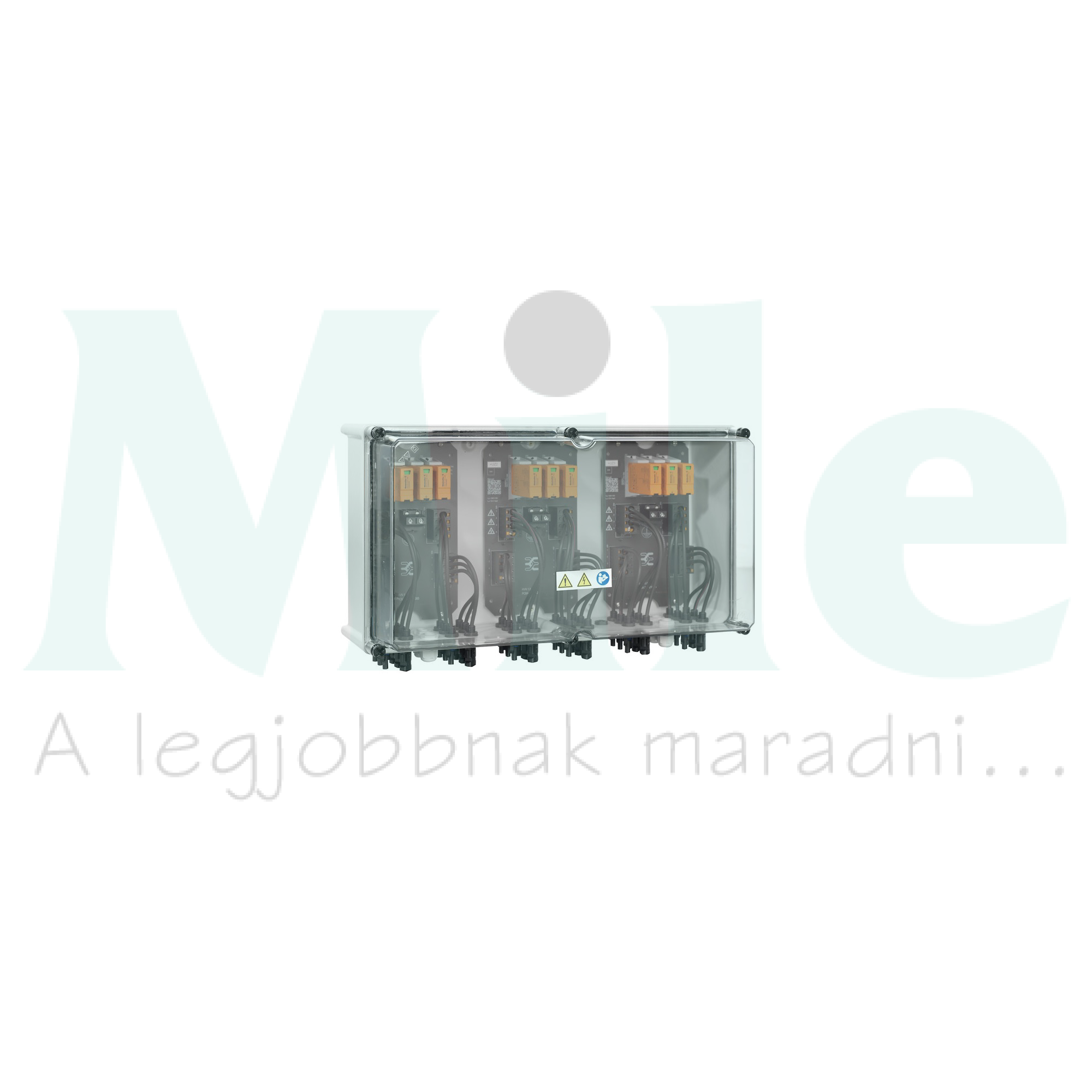 Szolár DC elosztó komplett 1kV 3MPP II-túlfesz 18x2-MC4 IP65 PVN1M3I9SXFXV2O1TXPX10 Weidmüller