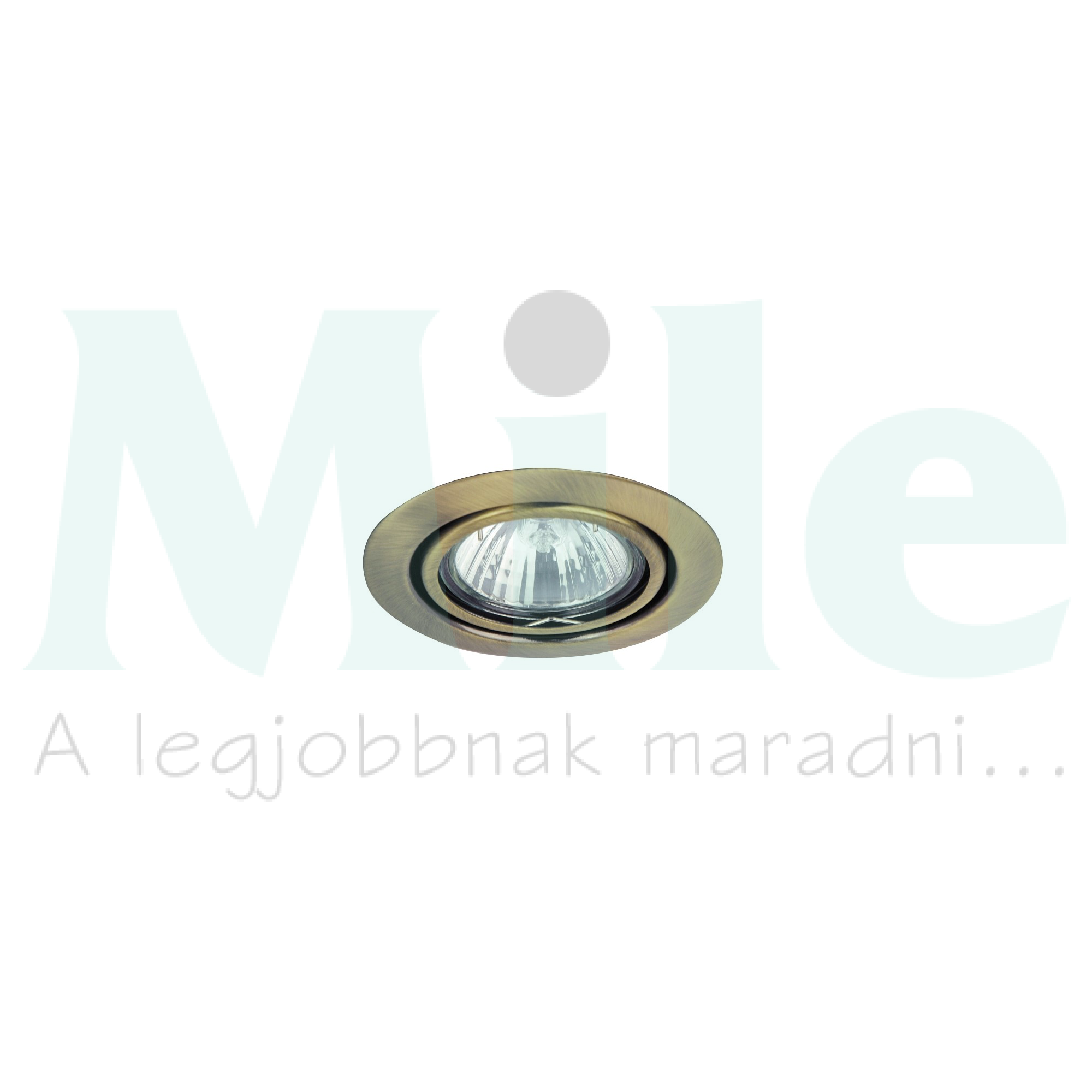 Szpot lámpatest álmennyezeti MR16 1x 50W 12V AC GU5.3 bronz-ház alumínium SpotRelight RÁBALUX