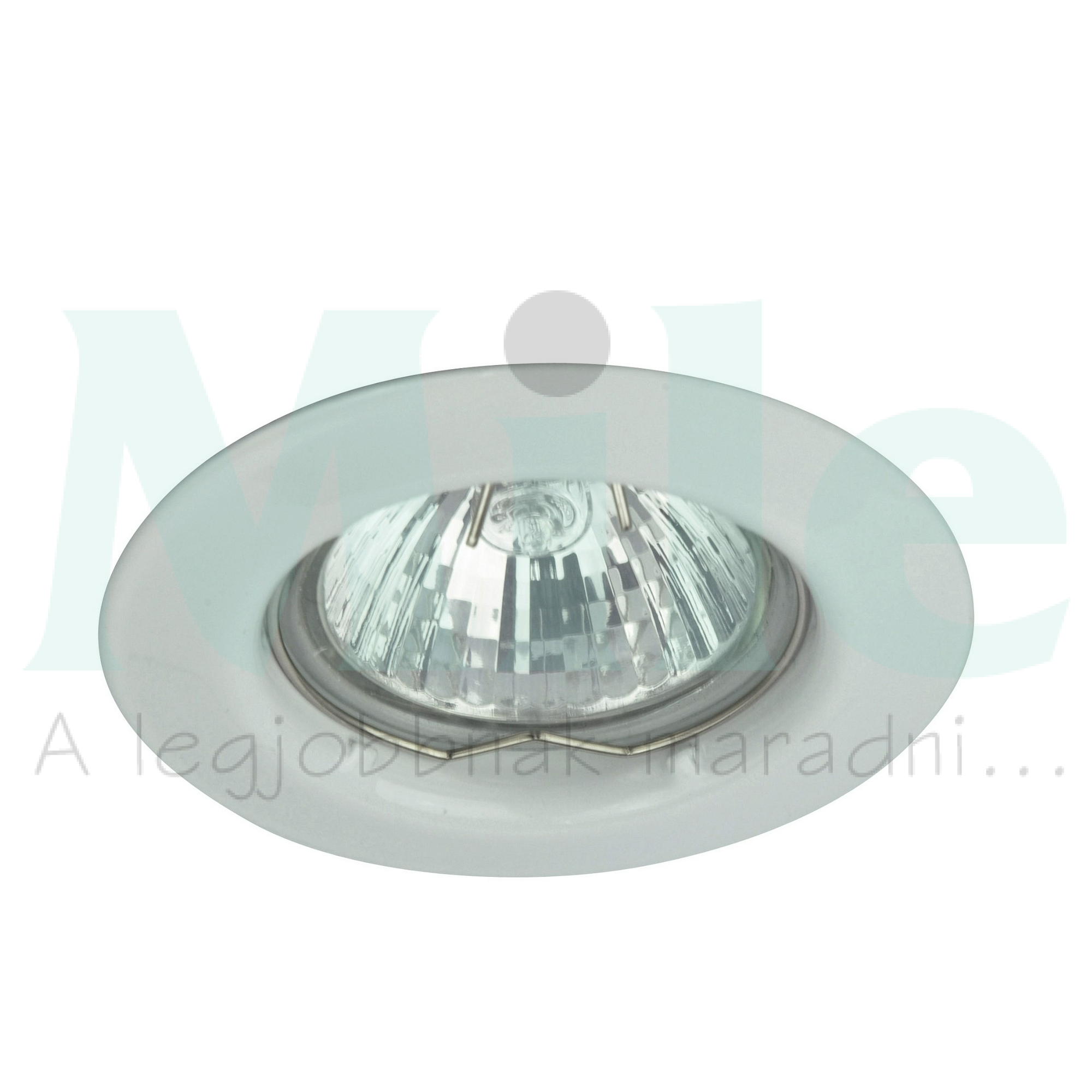 Szpot lámpatest álmennyezeti MR16 1x 50W 12V AC GU5.3 fehér-ház alumínium SpotRelight RÁBALUX