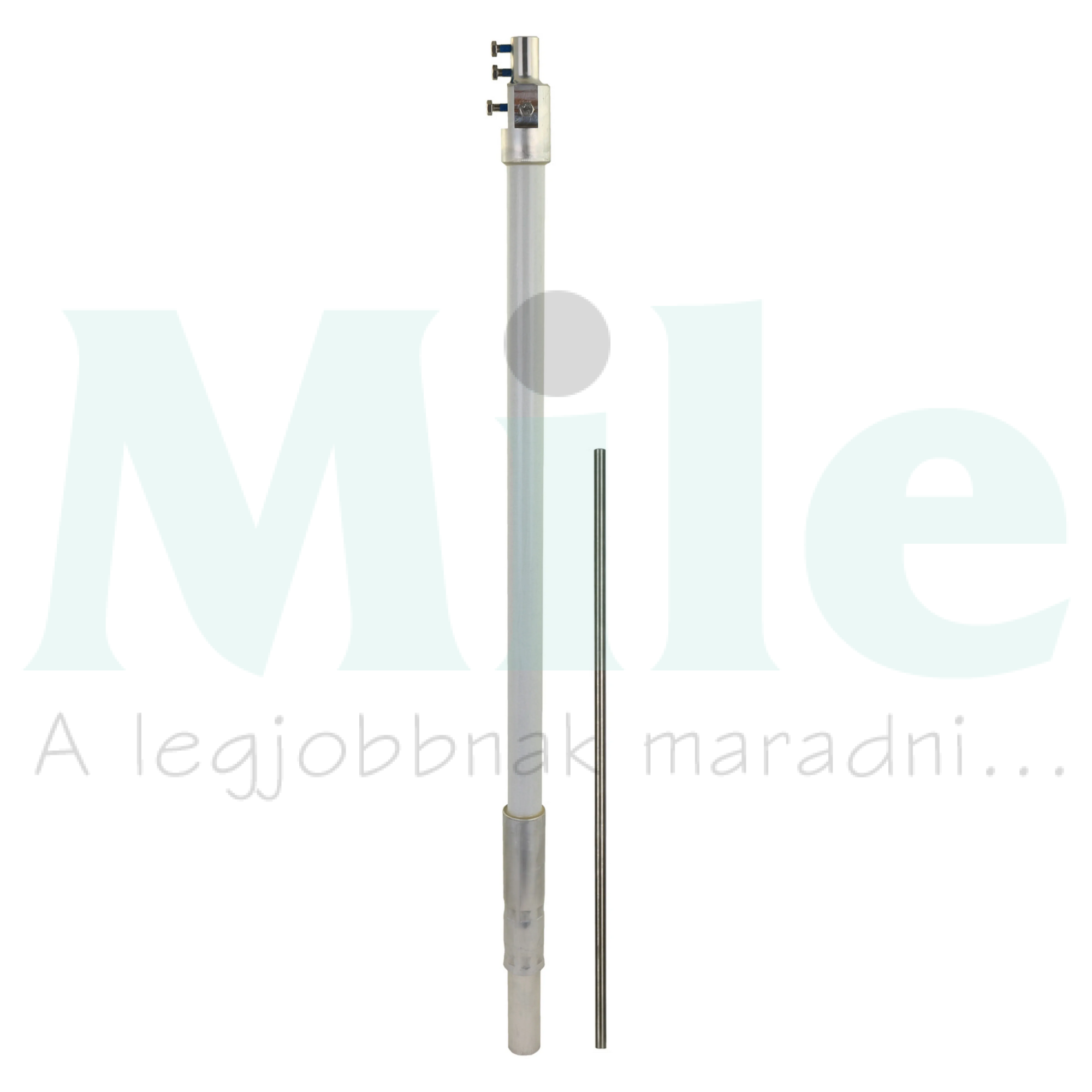 Támasztócső d40mm 1600mm GRP/Al +d10mm 500mm-felfogócsúcs SR D40 1600 FSP500 HVI LI PL GFK AL V2