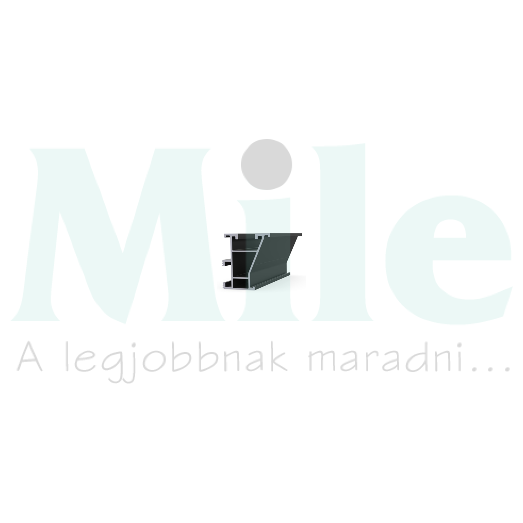 Tartósín napelemhez ferdetetőre alumínium 5.5m Pitch X40B-5500 AEROCOMPACT