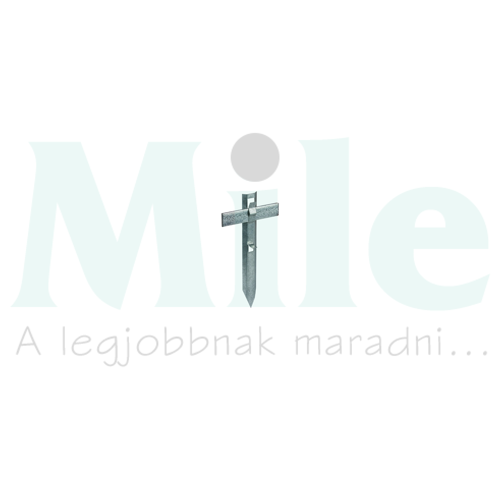 Távtartó egyenes 280mm Rd8-10/Fl40-hez tűzihorganyzott acél AH FE RF DEHN