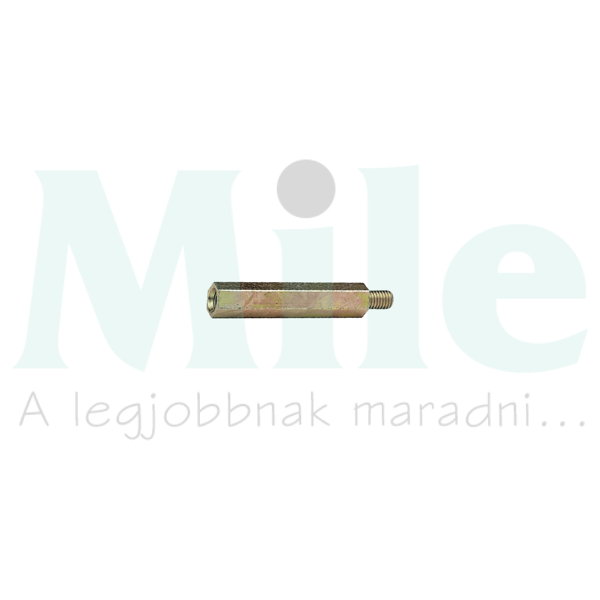 Távtartó galván/elektrolit horganyzott acél hatszögű M6x 50mm MH CELO