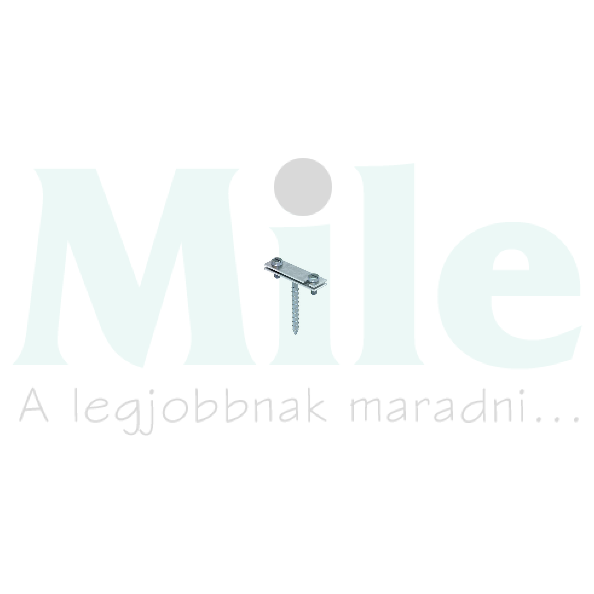 Távtartó kengyel földelővezetőhöz 30mm galván/elektrolit horganyzott 708 30 HG OBO-BETTERMANN