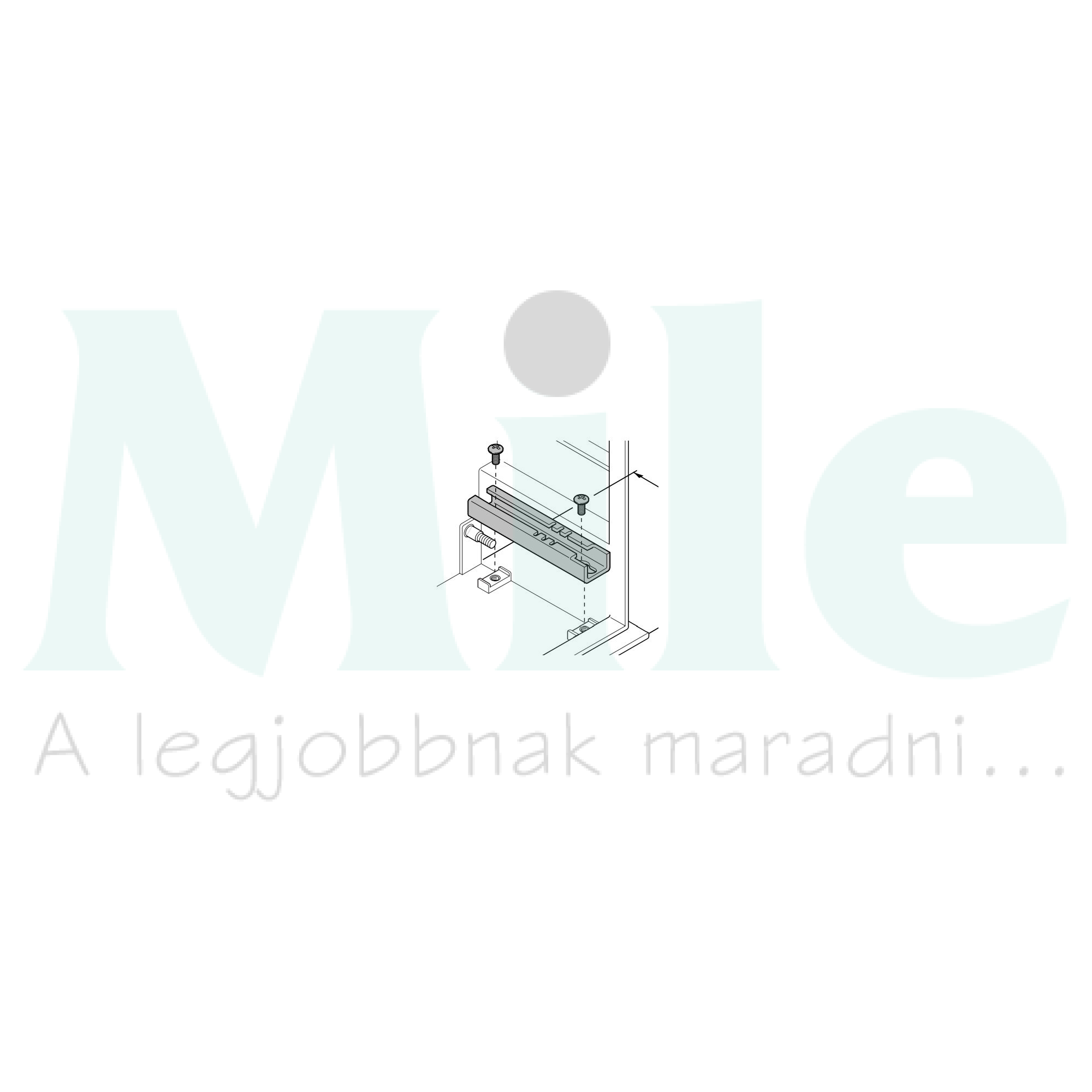 Távtartó készlet 250mm Hager