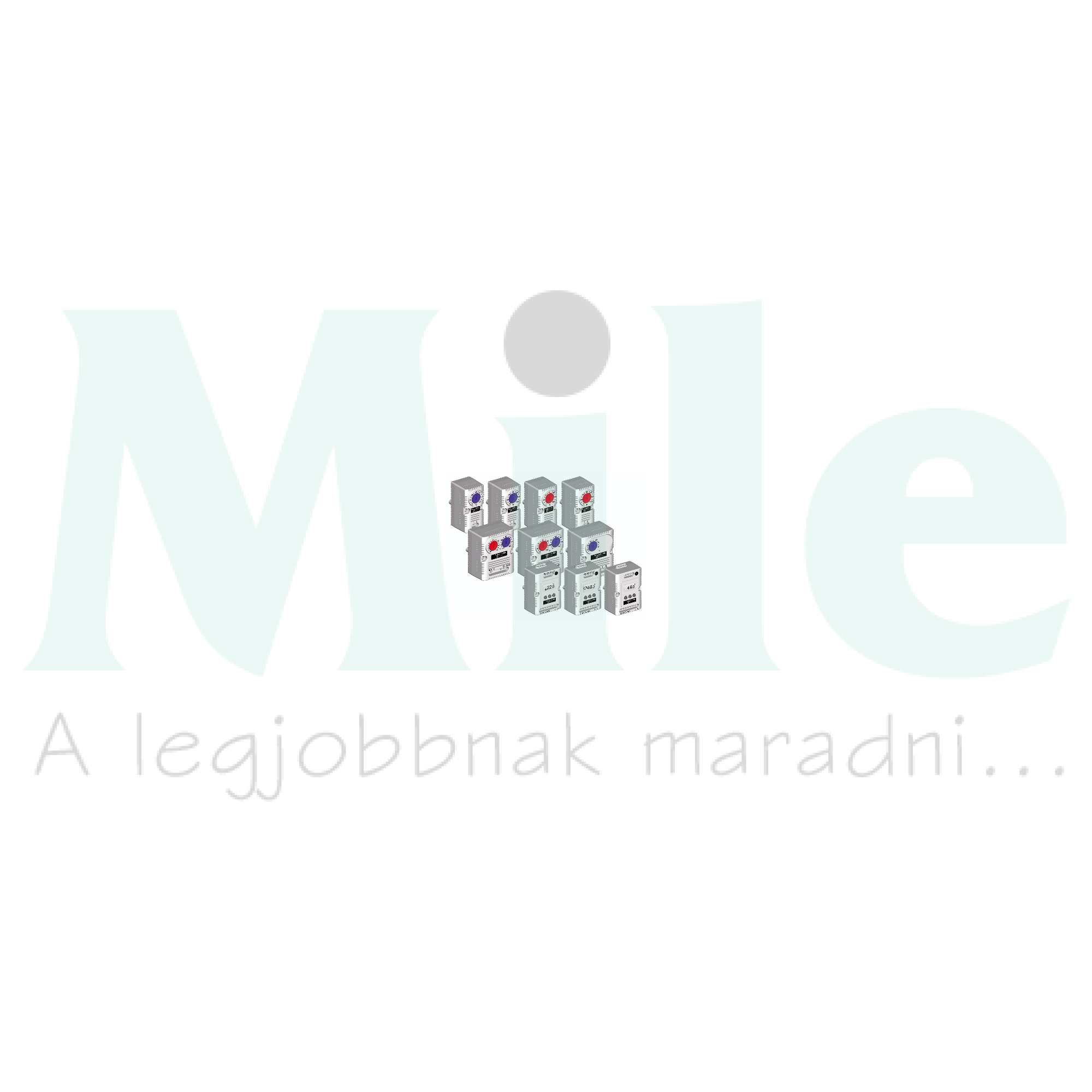 Termosztát sorolható hűtés/fűtés kettős 0-60°C 10A 250V ClimaSys CC Schneider