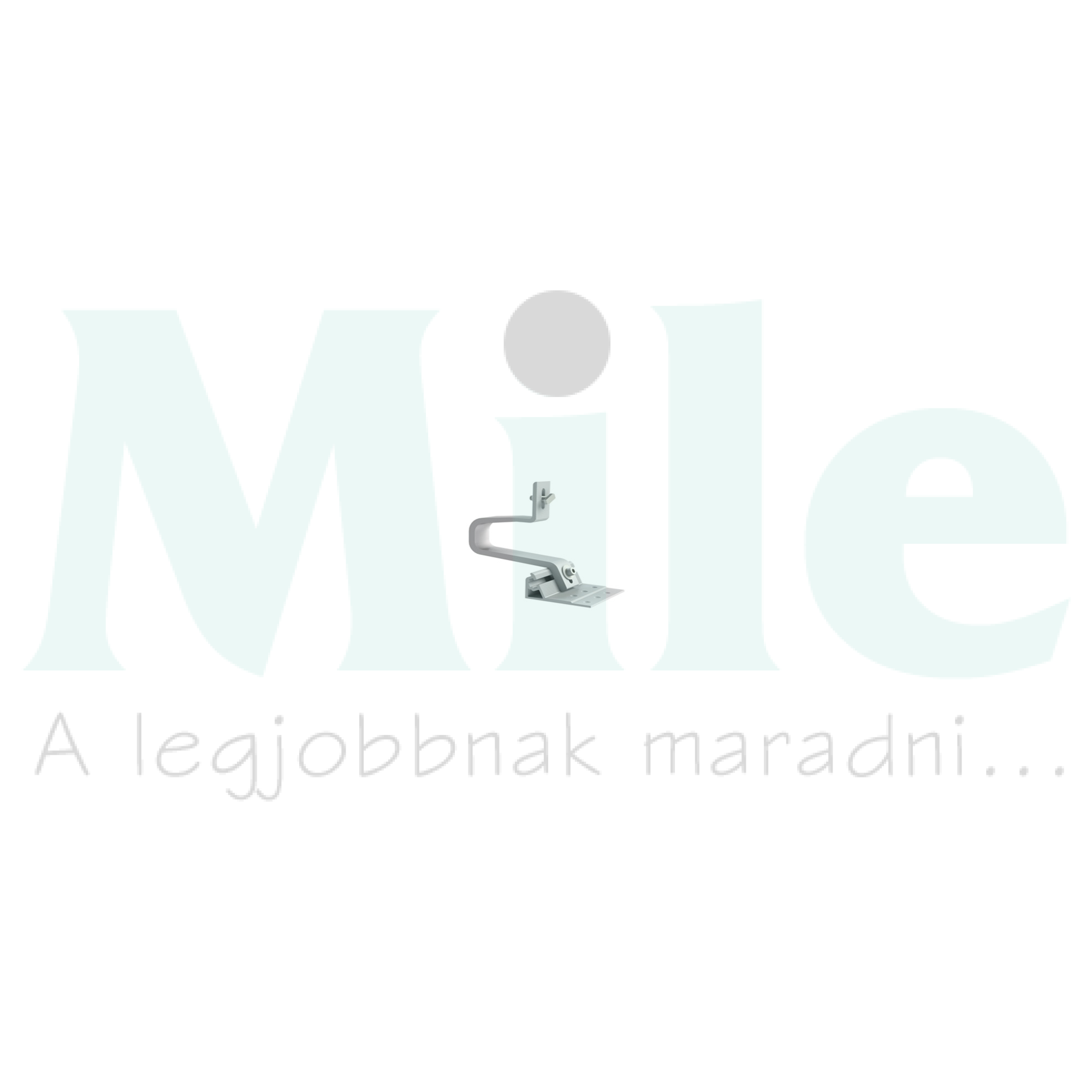 Tetőkampó napelemhez cserépre 25x10mm T-fejű csavarral alumínium Pitch XT25 AEROCOMPACT