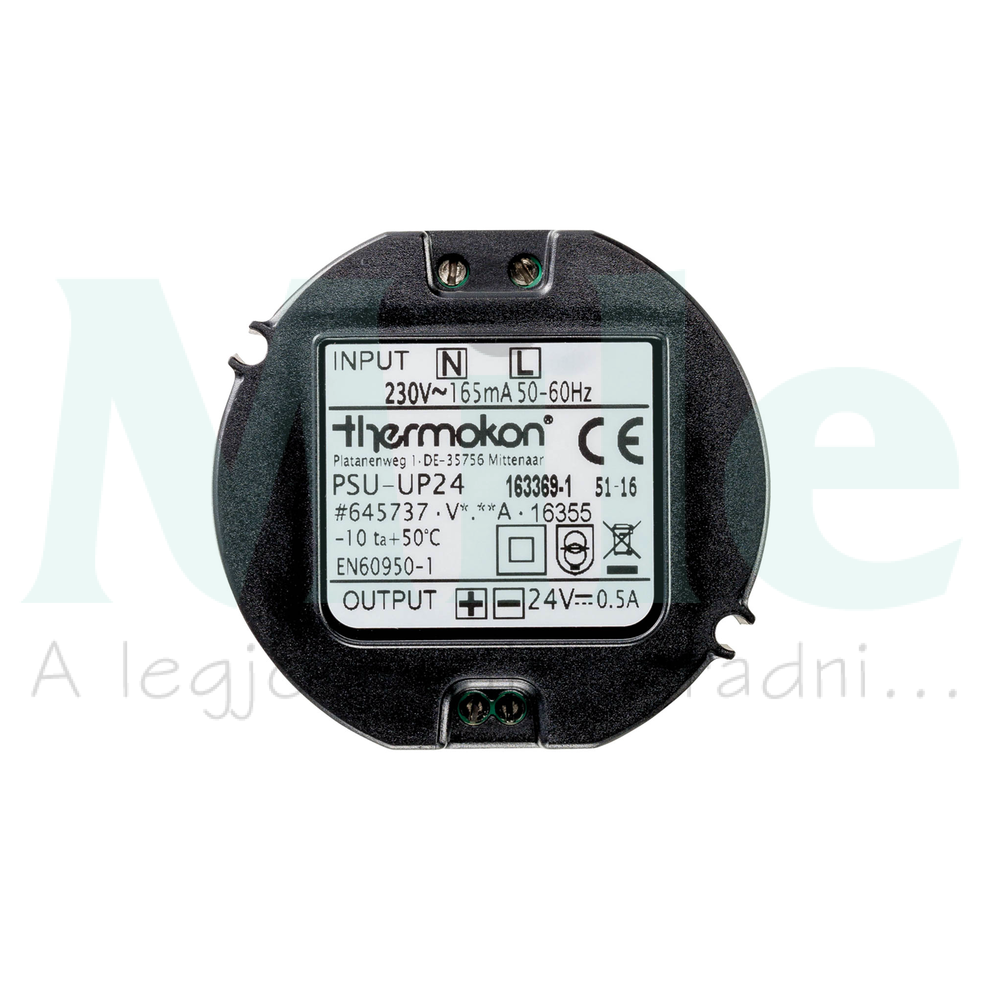 Tápegység szerelvénydobozba PSU-UP24-24V/0,5A Thermokon