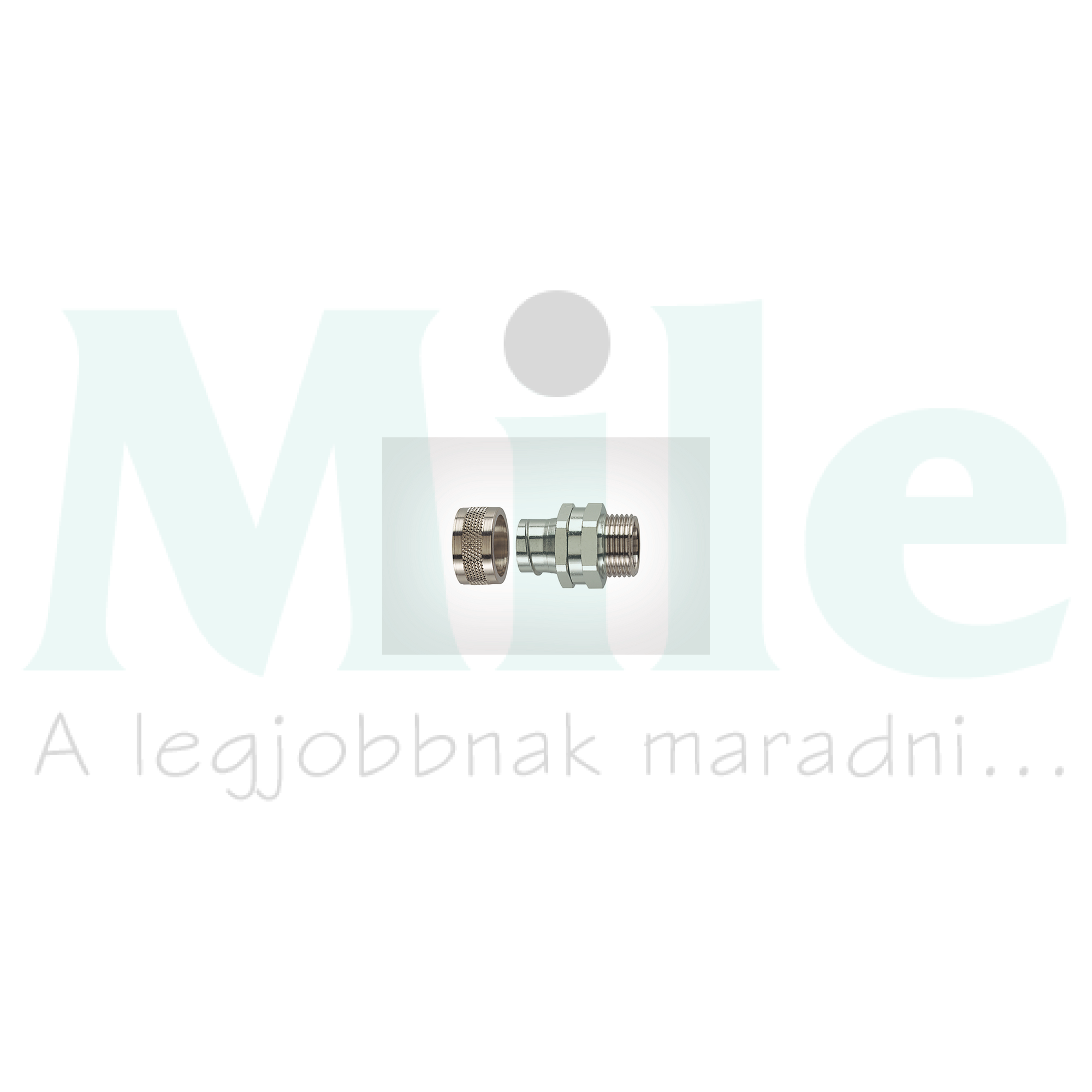 Tömszelence fém gégecsőhöz 20mm-átmérő / egyenes PCS20-SM-M20-ST/NPB-ML (10) Hellermann Tyton
