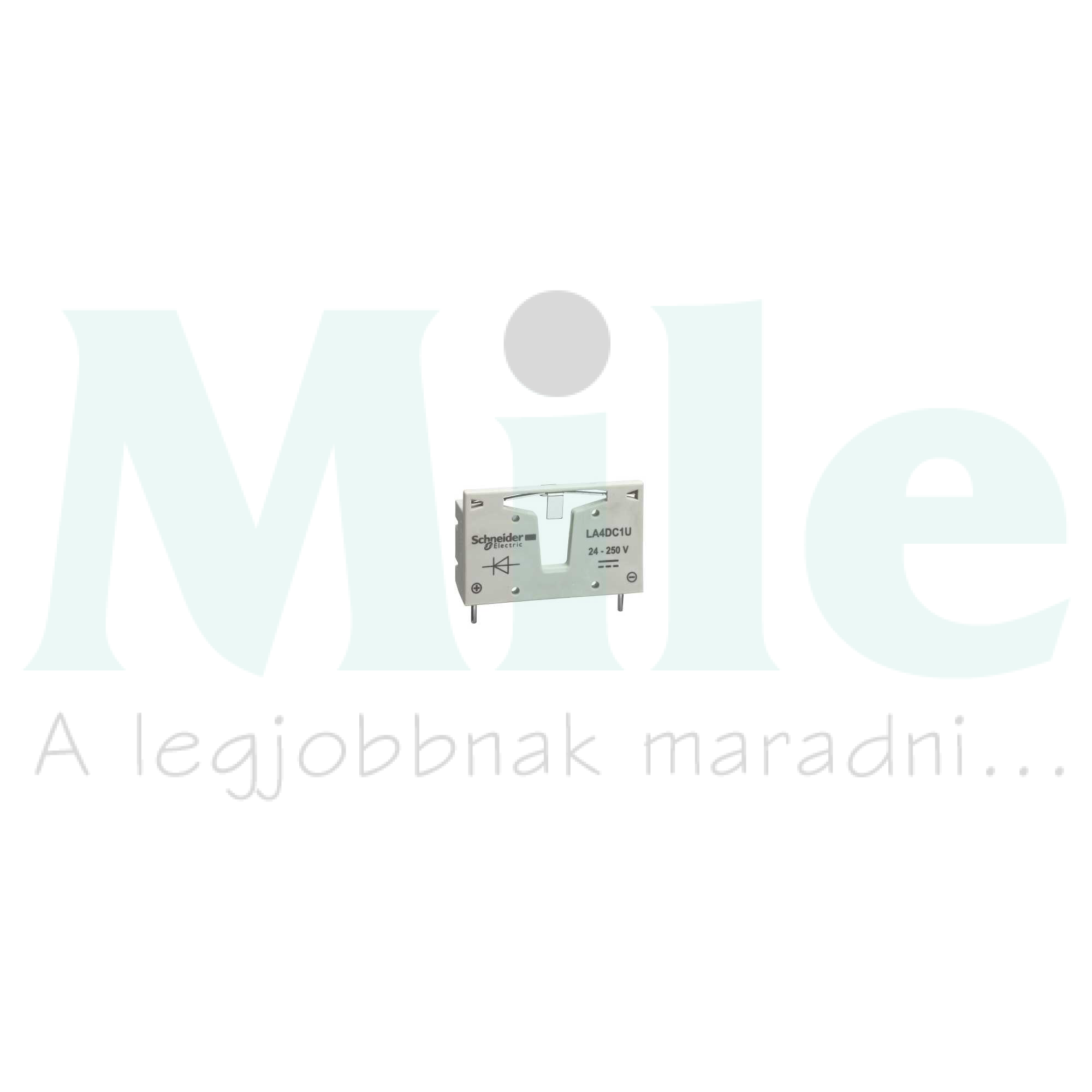 Túlfeszültség-korlátozó modul dióda-védőkapcsolás 12-250V/DC DC TeSys LA4-D Schneider