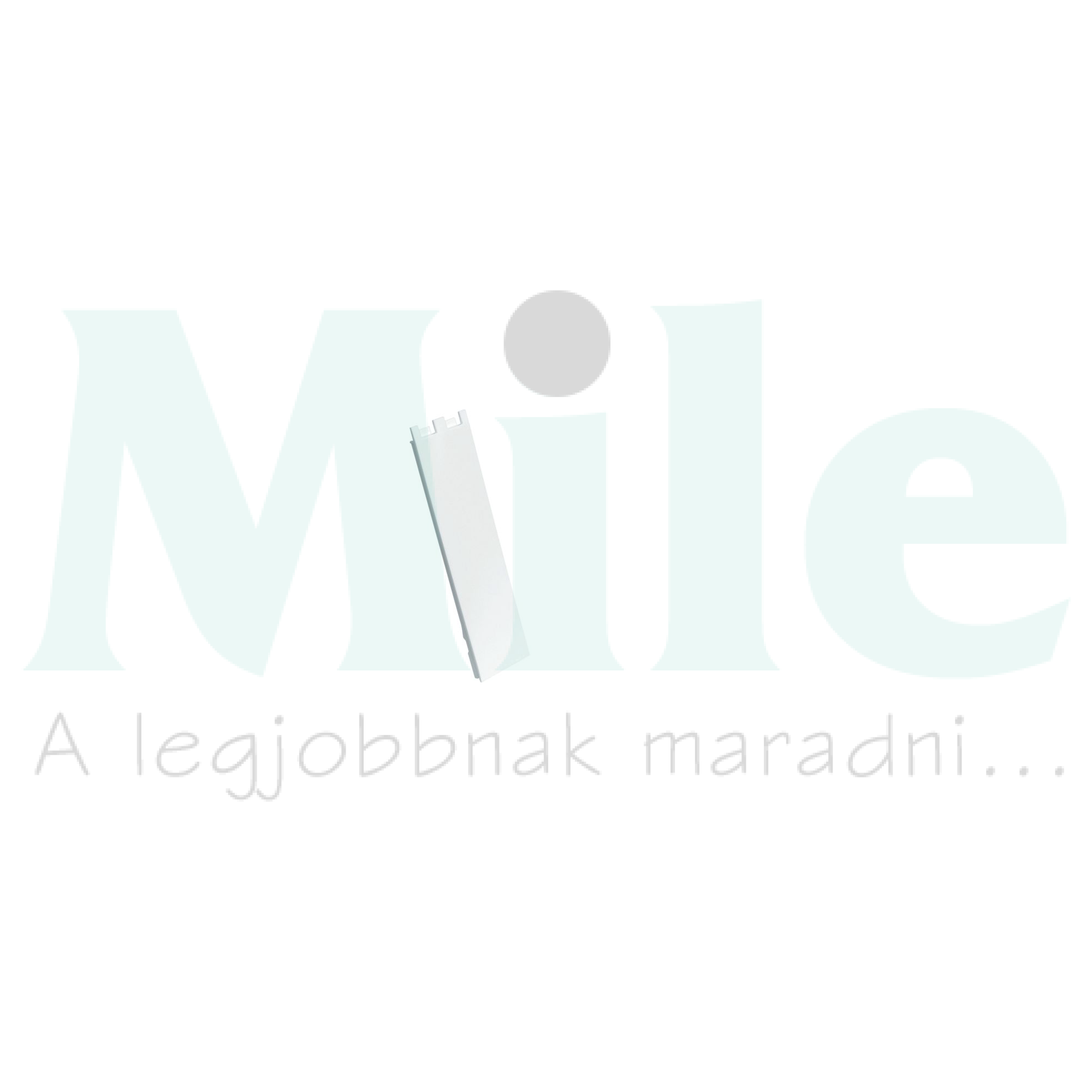 Vakfedél NH000/NH00 beépítőkészlethez műanyag fehér Quadro Hager