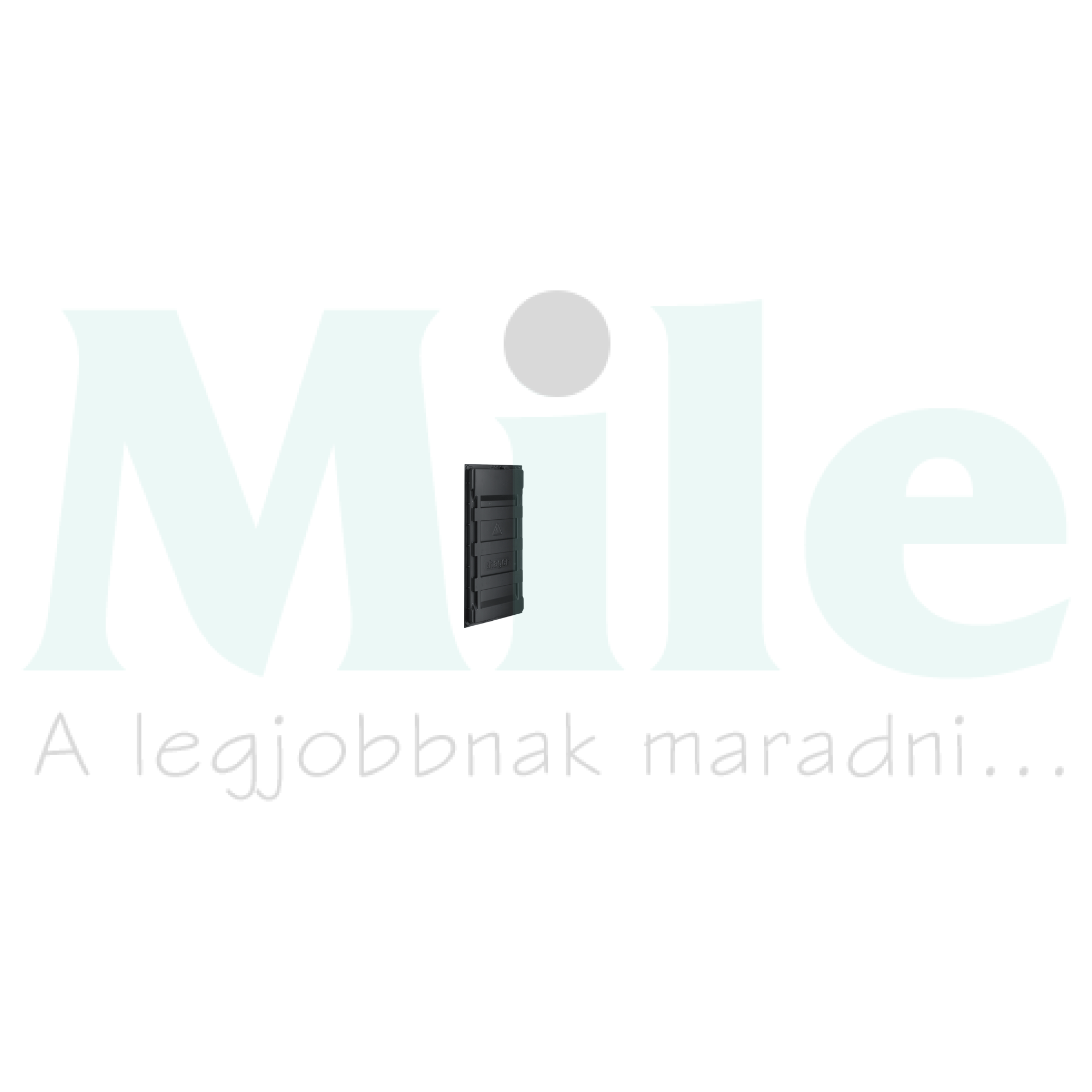 Vakolófedél 3soros süllyesztett kiselosztóhoz Volta Hager