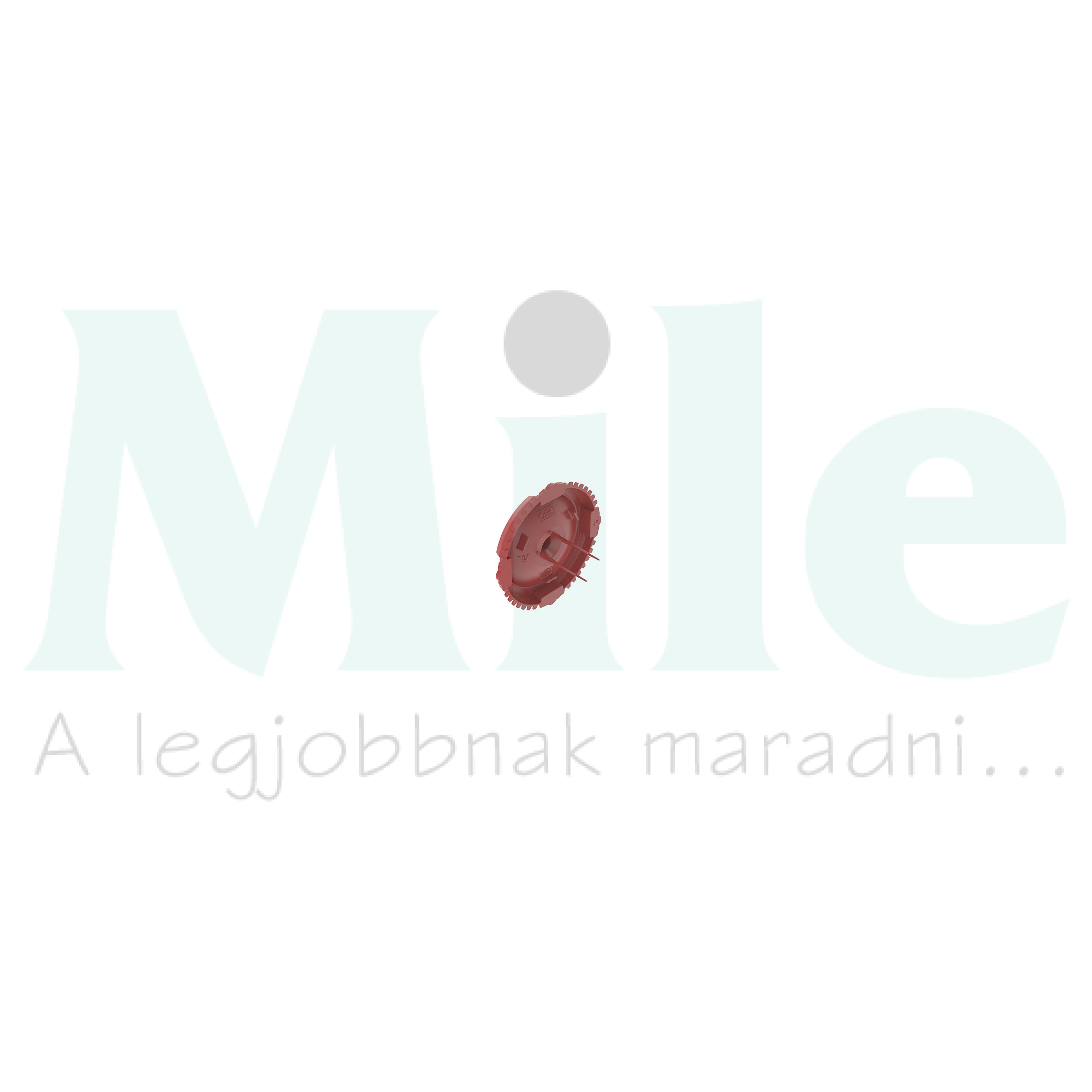 Vakolófedél piros d60mm SD-hez beépítődobozhoz ZU 60-SD OBO-BETTERMANN