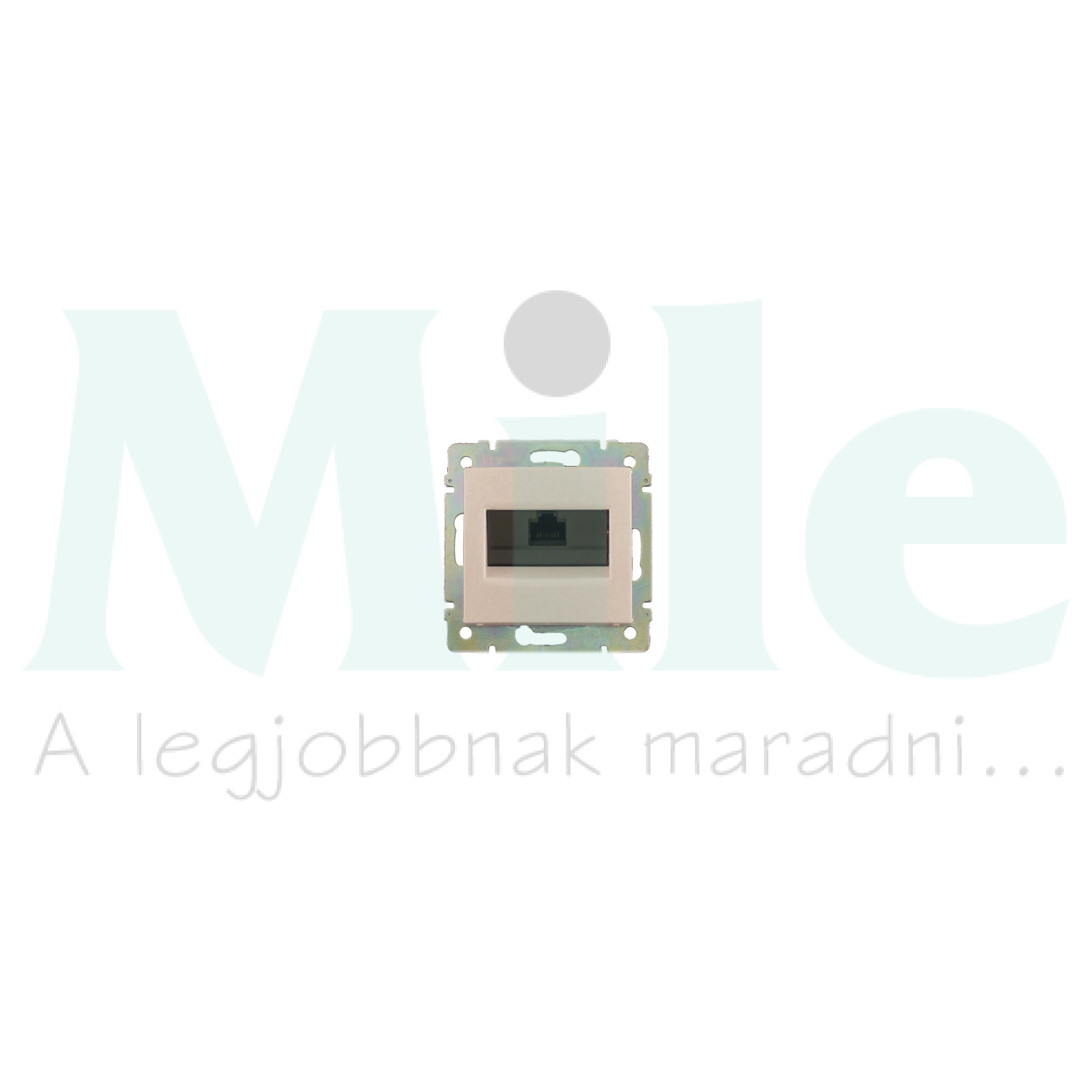 Valena adatcsatlakozó dugalj STP RJ45 8(8) Cat6 elefántcsont csavaros LEGRAND