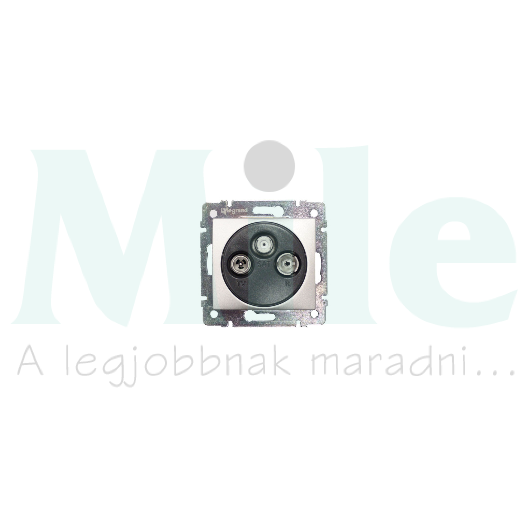 Valena antenna aljzat TV-R-SAT süllyesztett 3-kimenet átmenő 14dB/860MHz LEGRAND