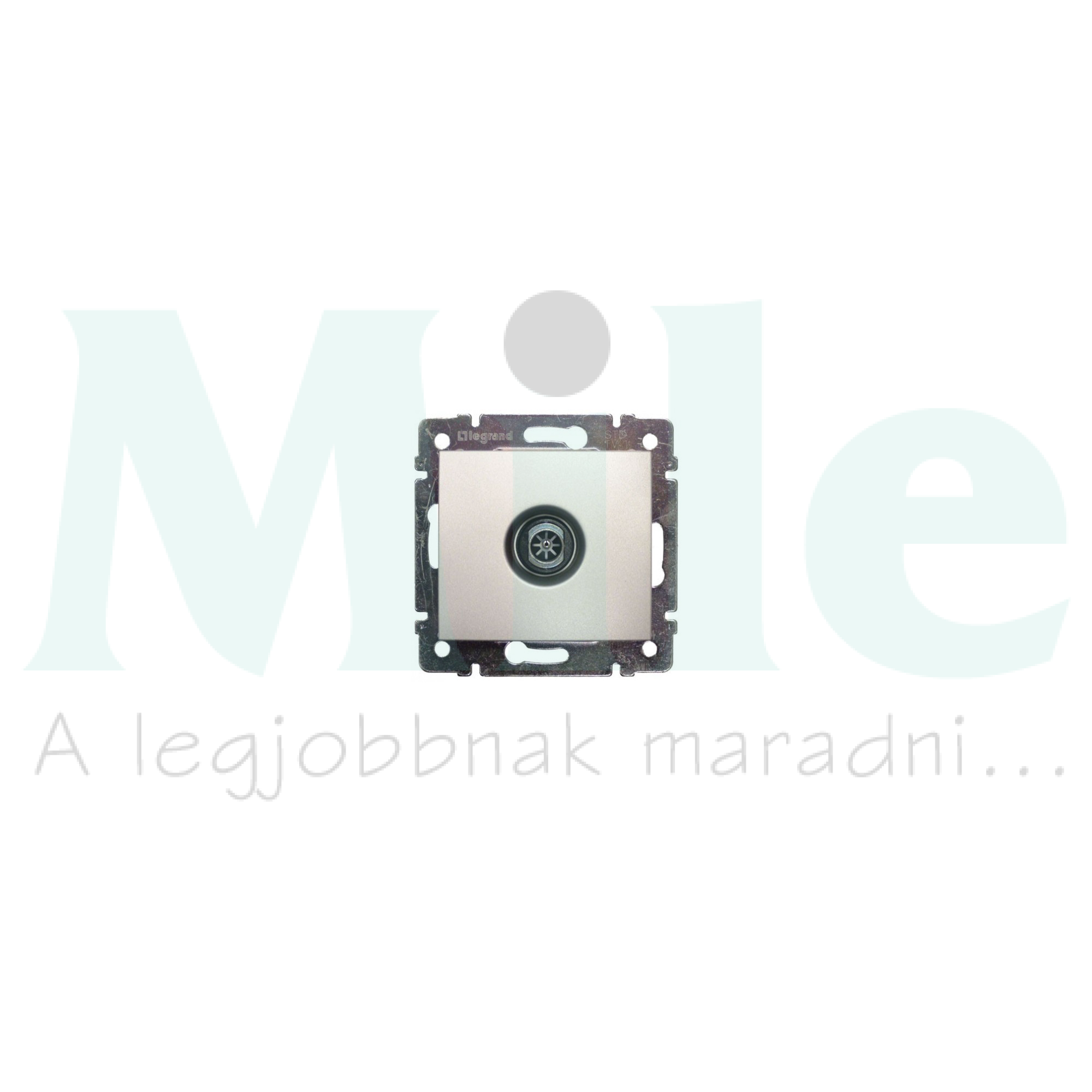 Valena antenna aljzat TV süllyesztett 1-kimenet átmenő 14dB/860MHz 1.5dB/860MHz/vonali LEGRAND