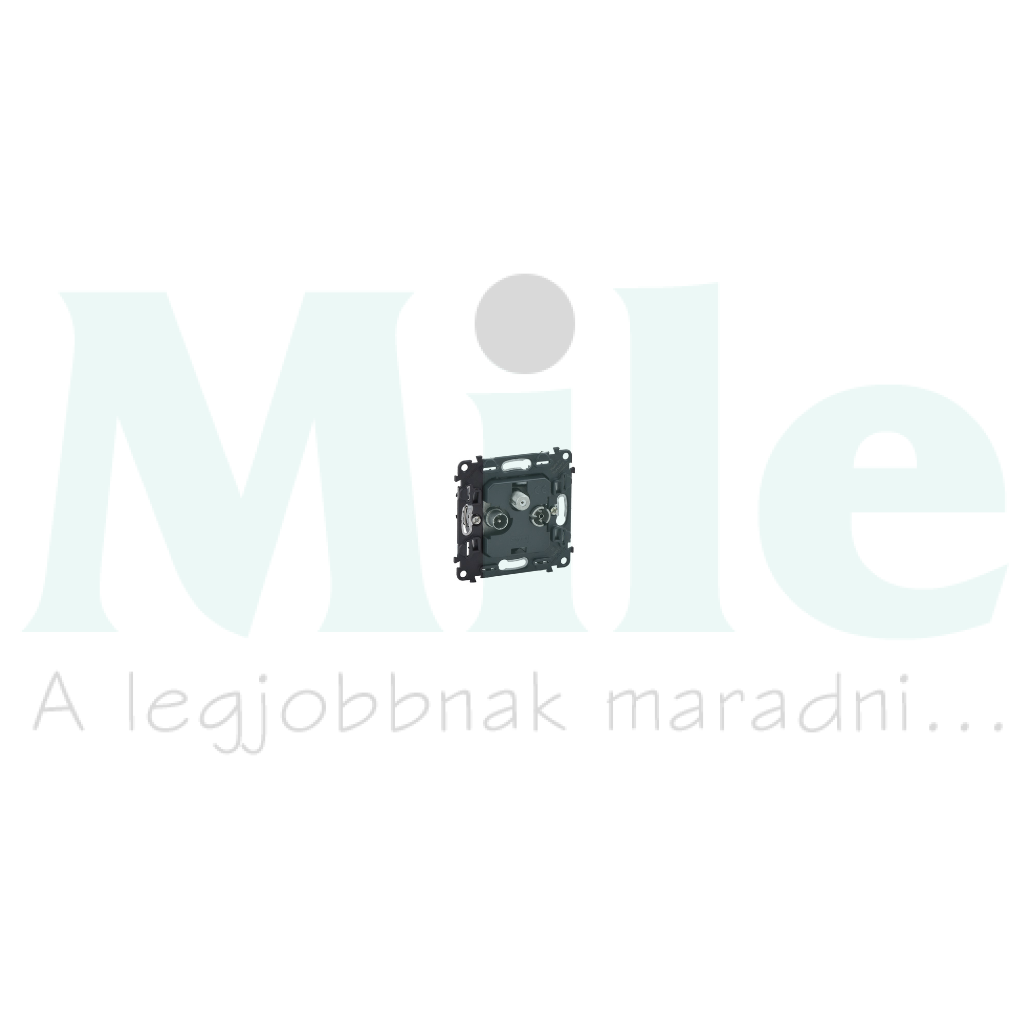 ValenaInMatic antenna aljzat TV-R-SAT csillagpontos süllyesztett 3-kimenet végzáró LEGRAND