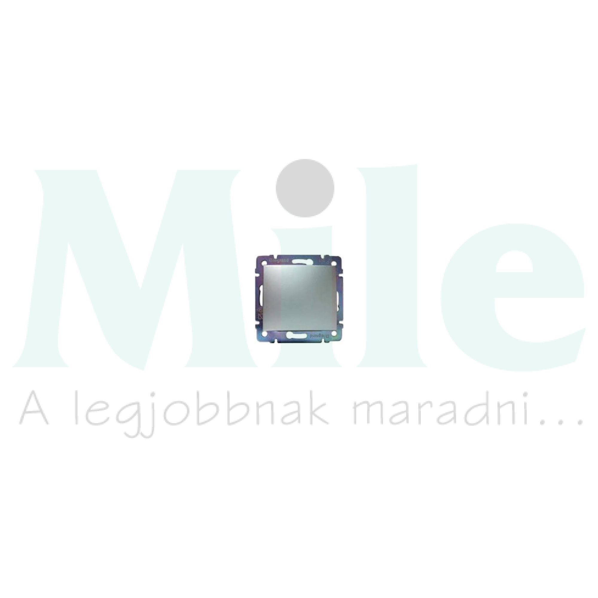 Valena vakfedél vakfedél alumínium üres-jel műanyag kapocs/csavar LEGRAND